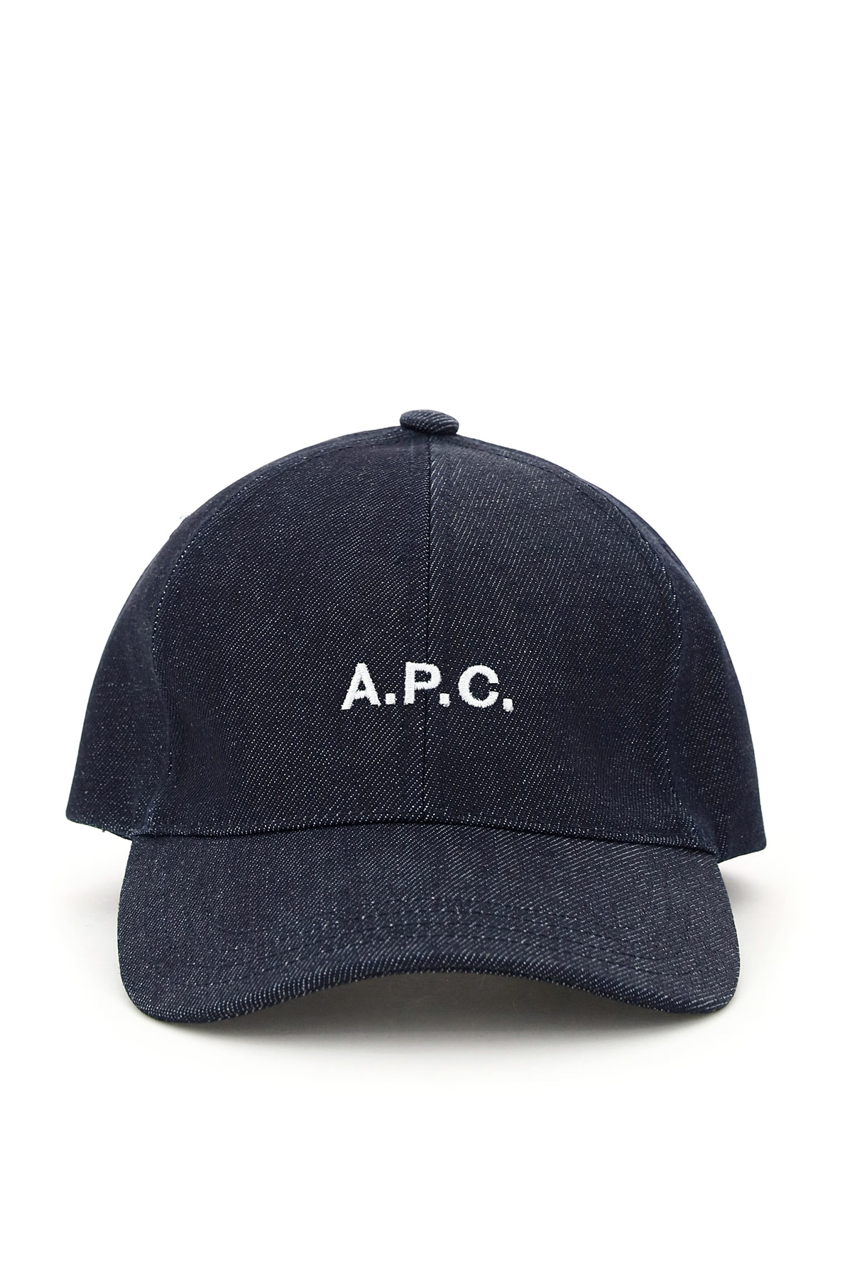 A. P.C. Charlie Denim Baseball Cap