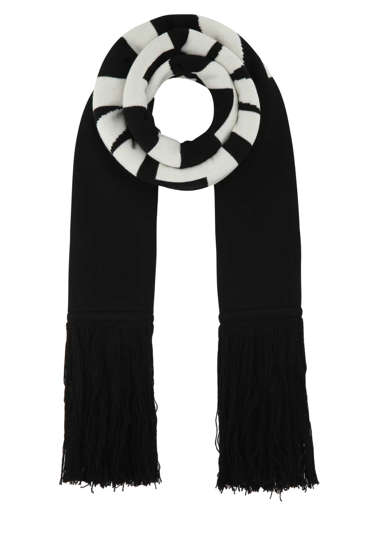 Black Wool Scarf