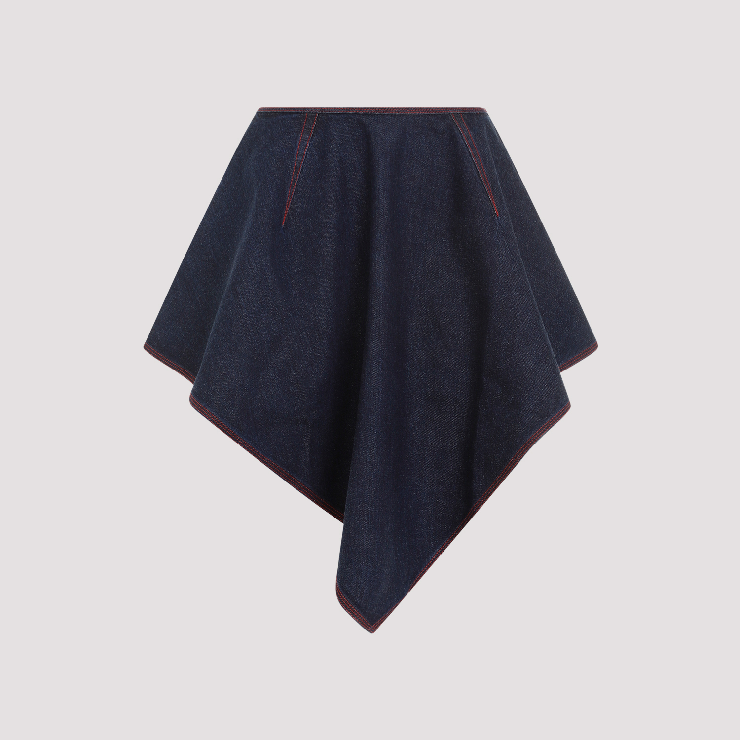 Alaïa Triangle Denim Skirt