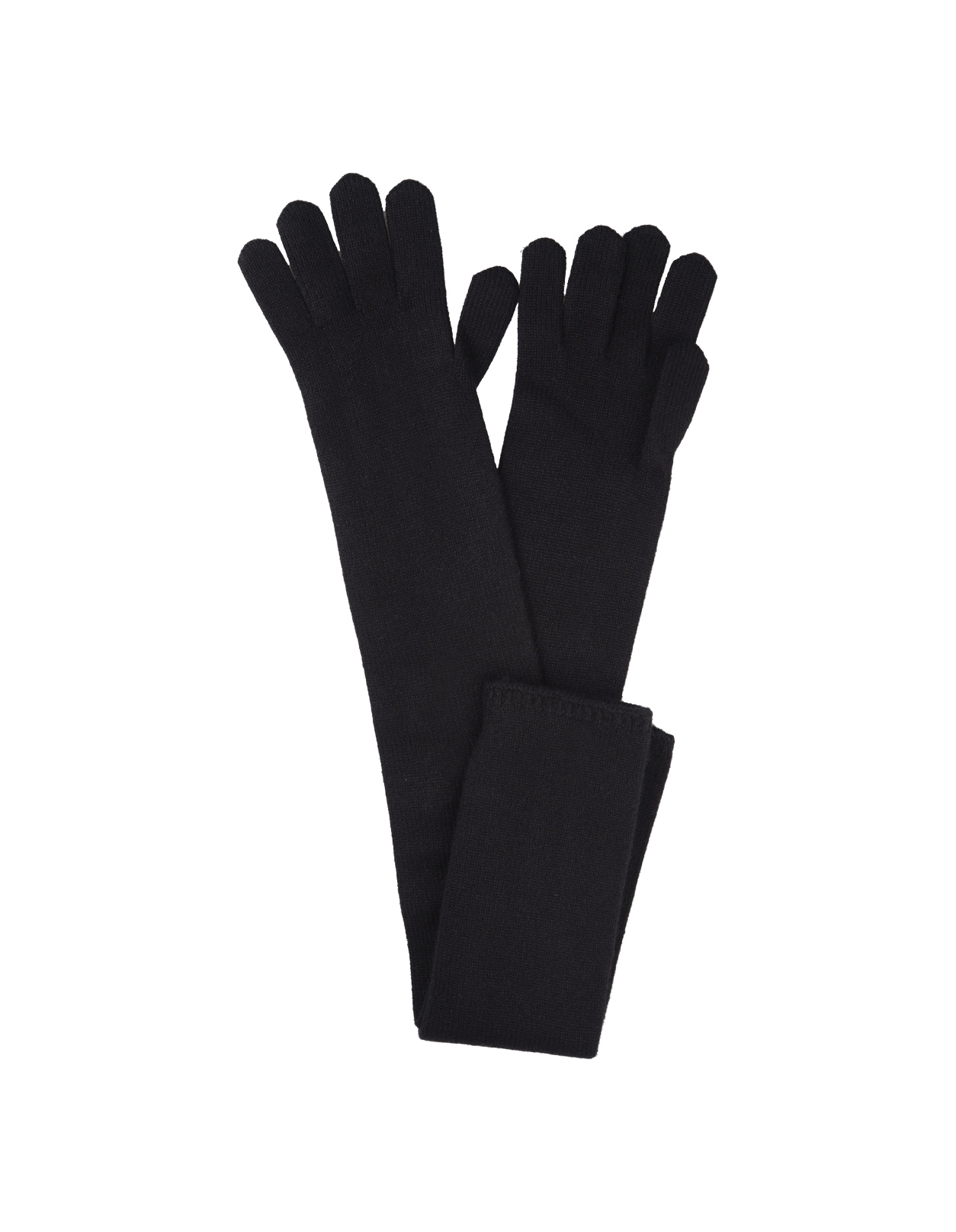 Black Timor Long Gloves