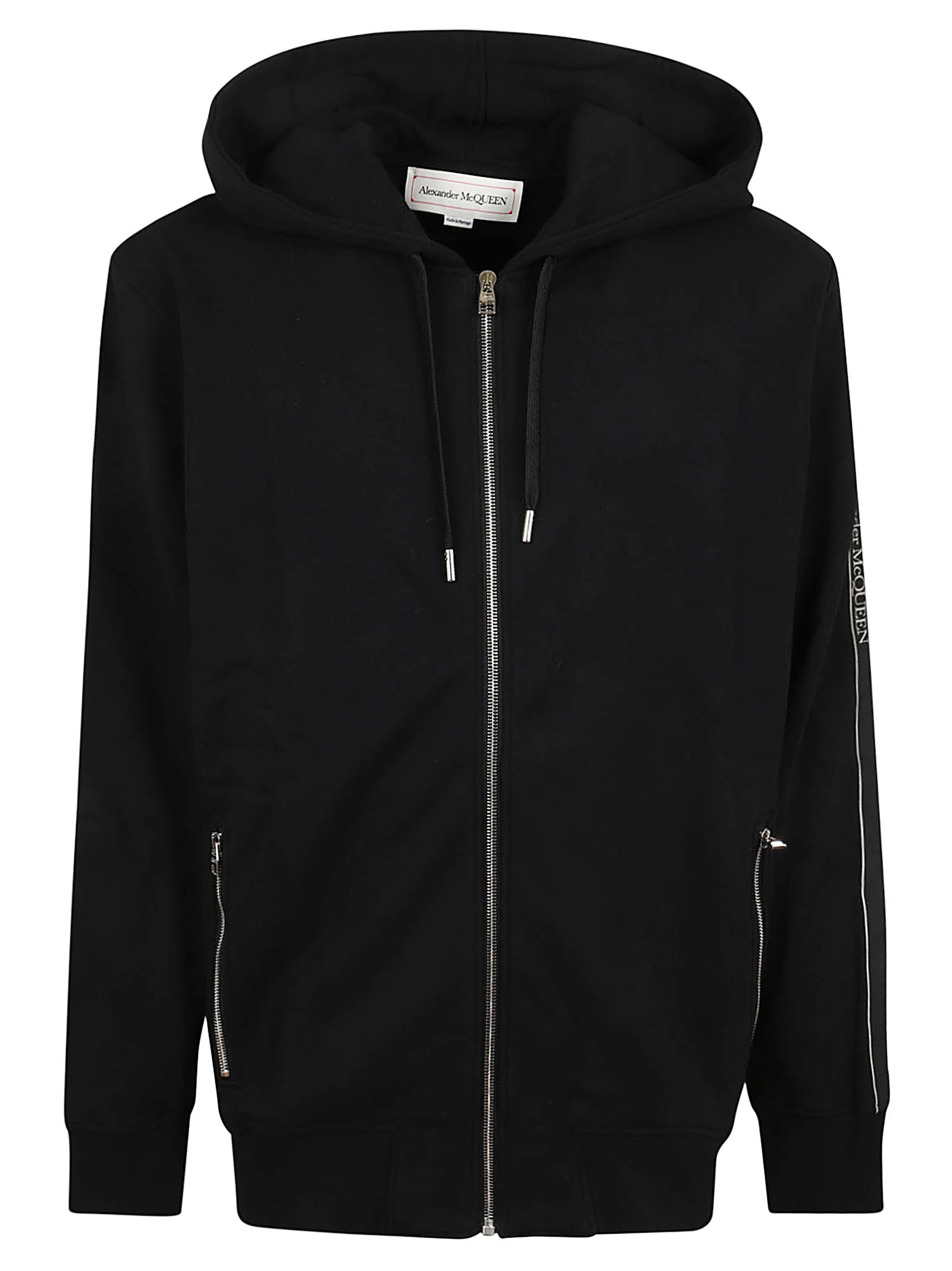 Drawstring Zip Up Hoodie