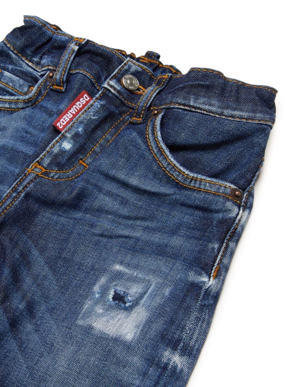 DSQUARED2 JEANS CON EFFETTO VISSUTO 