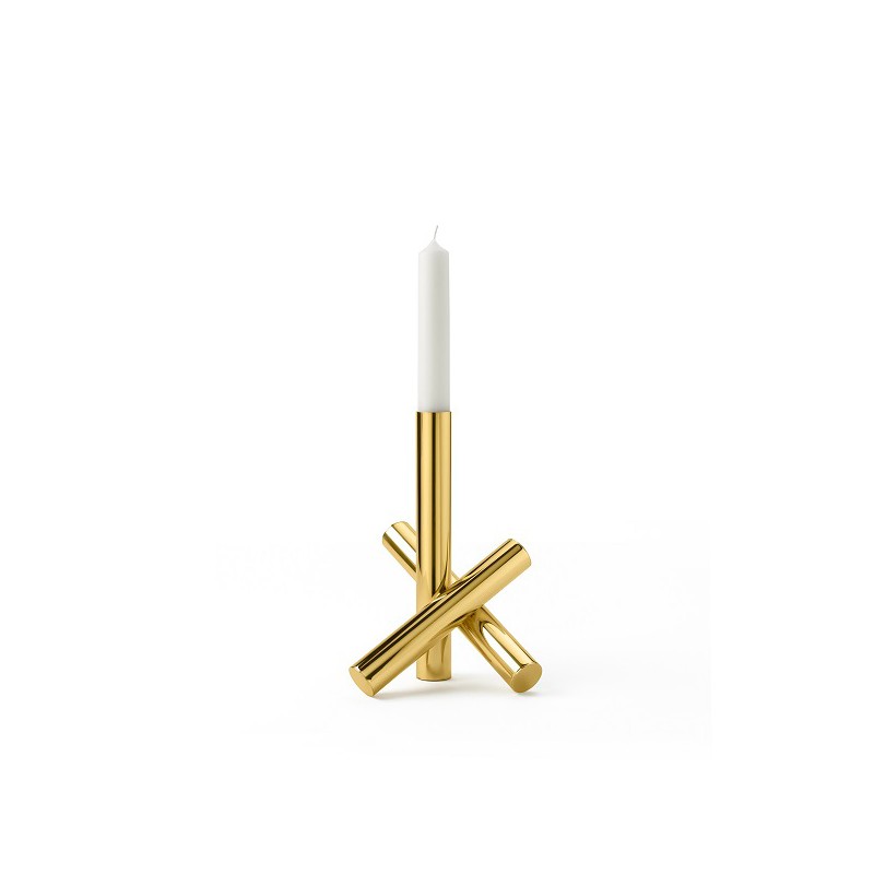 Sticks - Candle Holder Polished Brass