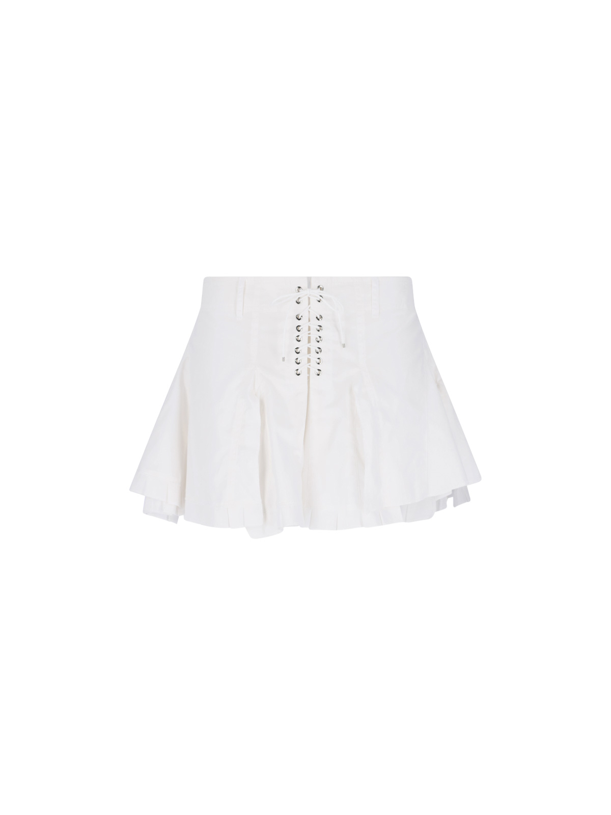 Pleated Mini Skirt