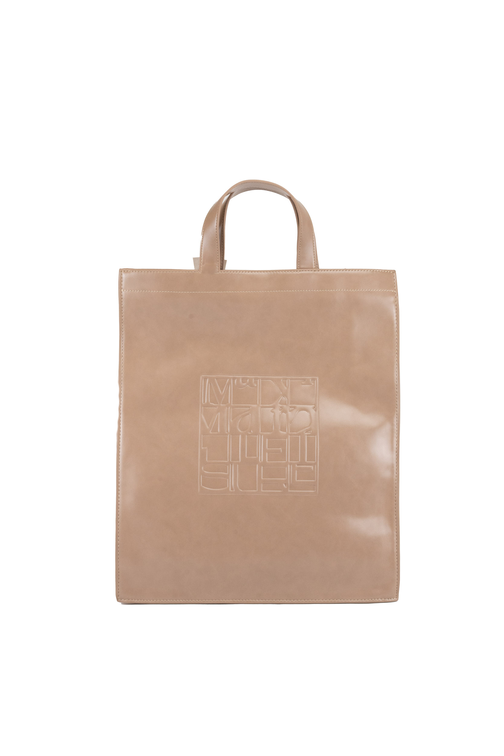 Max Rectangular Tote Bag In Eco-leather