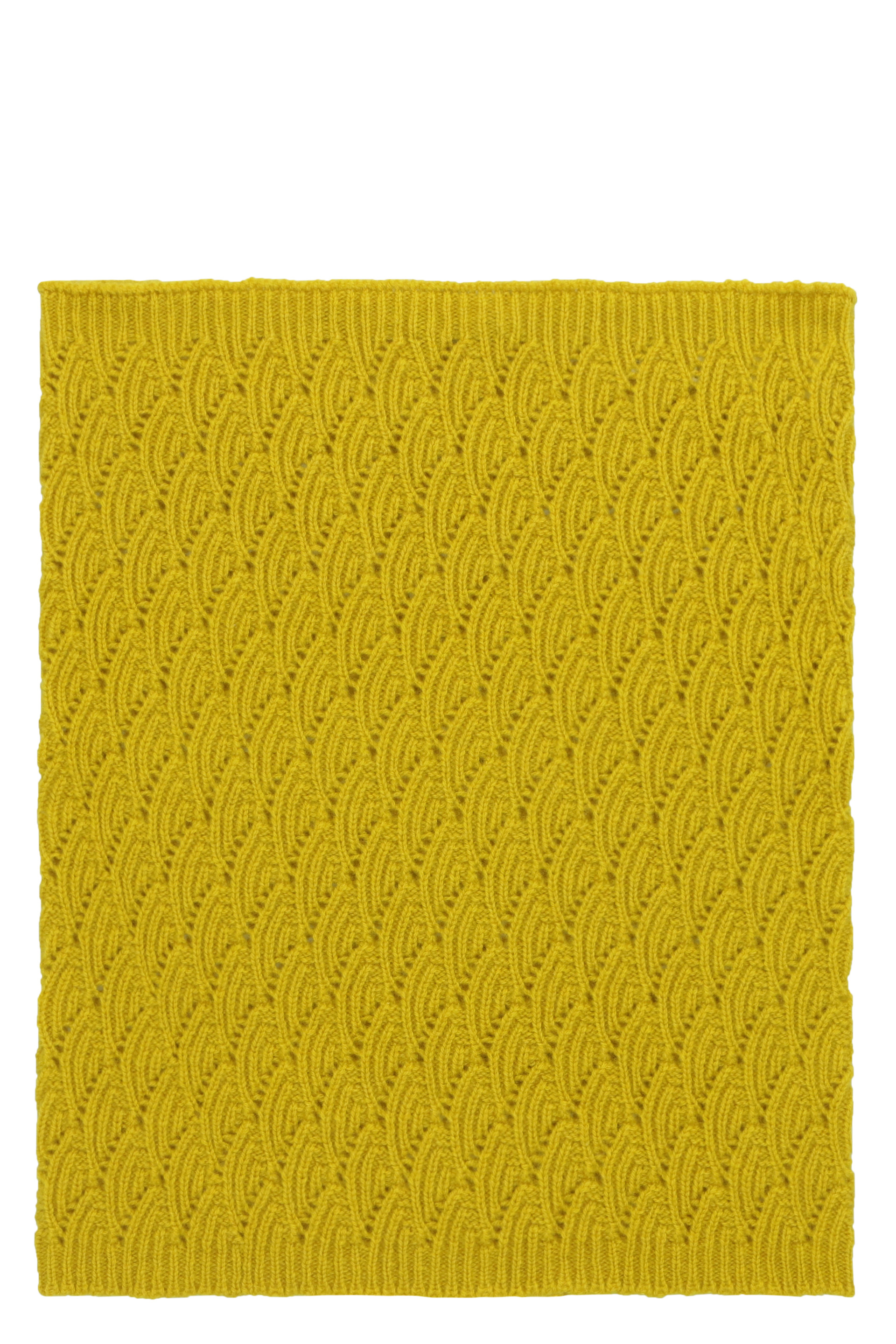 Malo Cashmere Scarf In Mustard
