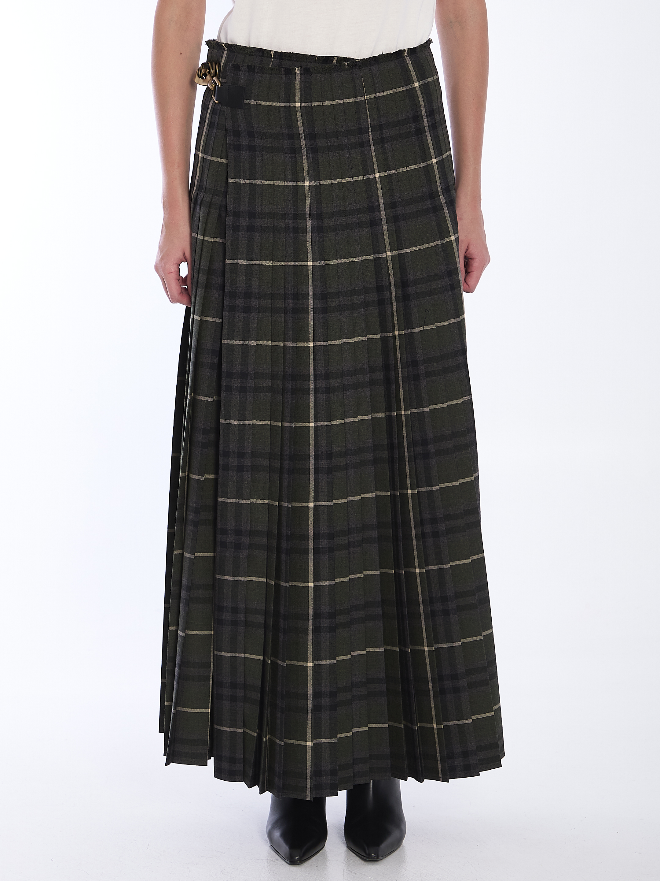 Check Kilt Skirt