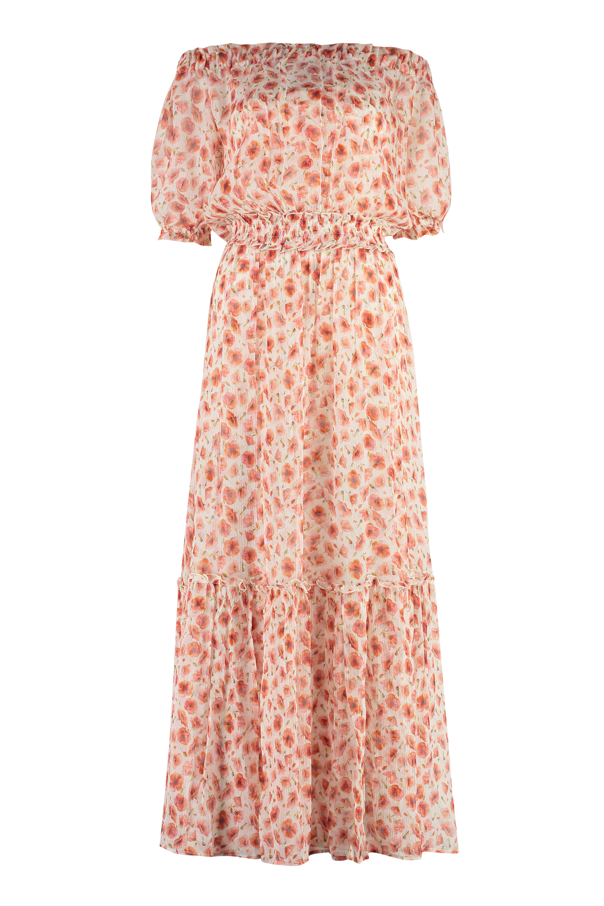 Picnic Silk Maxi Dress