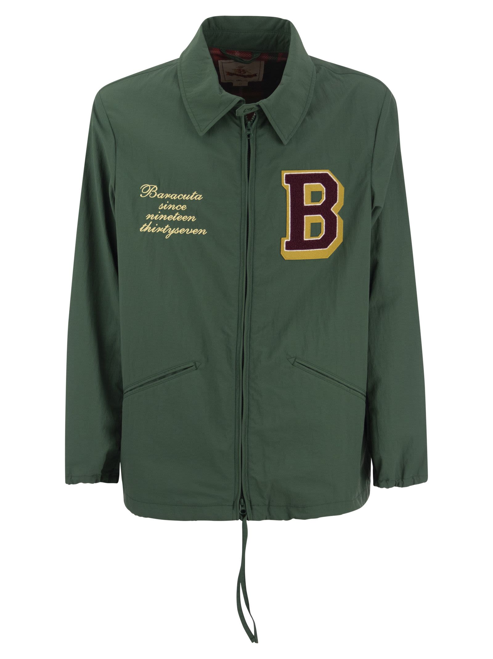 Coach - Jacket With Logo On Chest