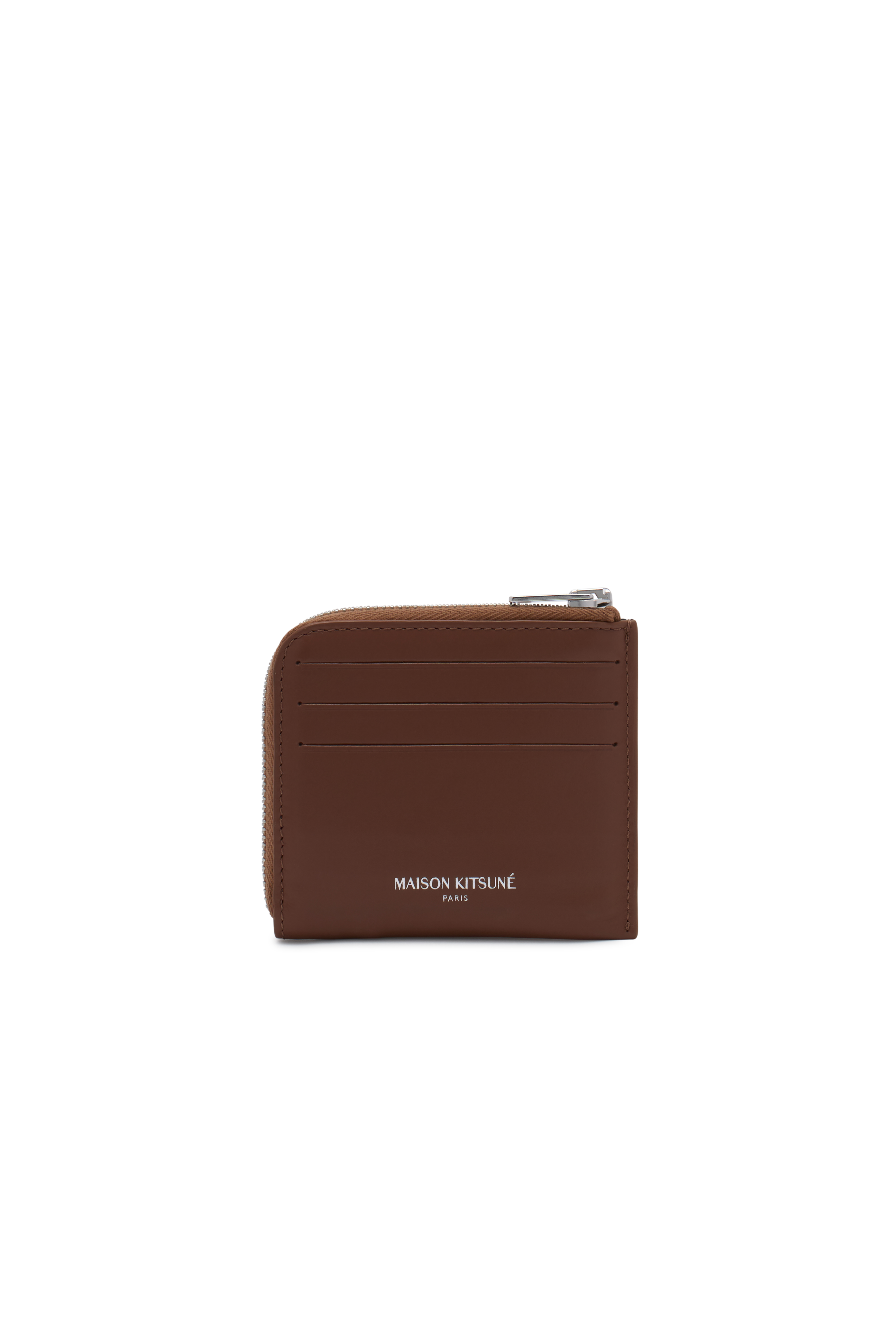 Maison Kitsuné Fox Head Zipped Cardholder