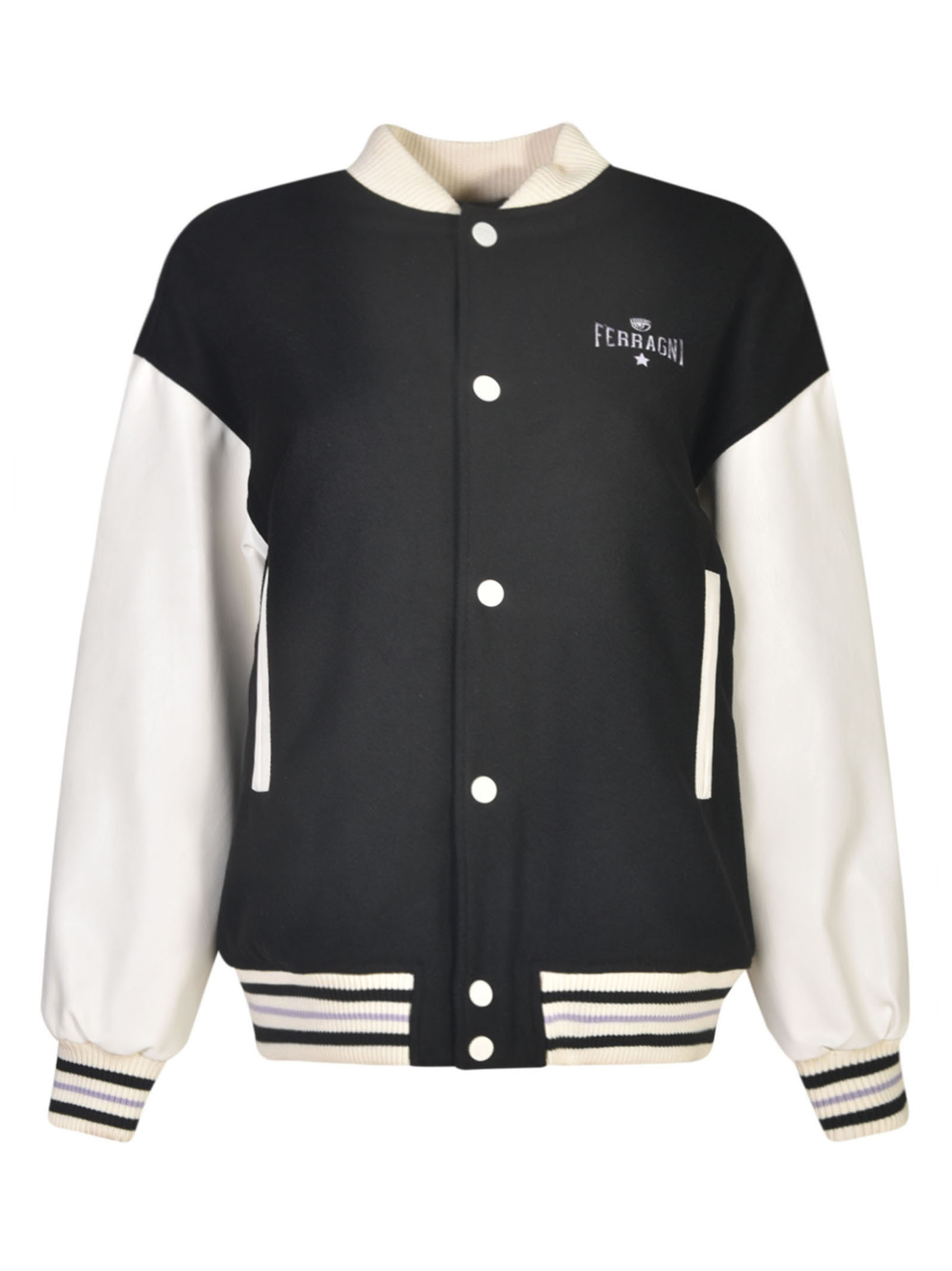 Logo Chest Varsity Bomber