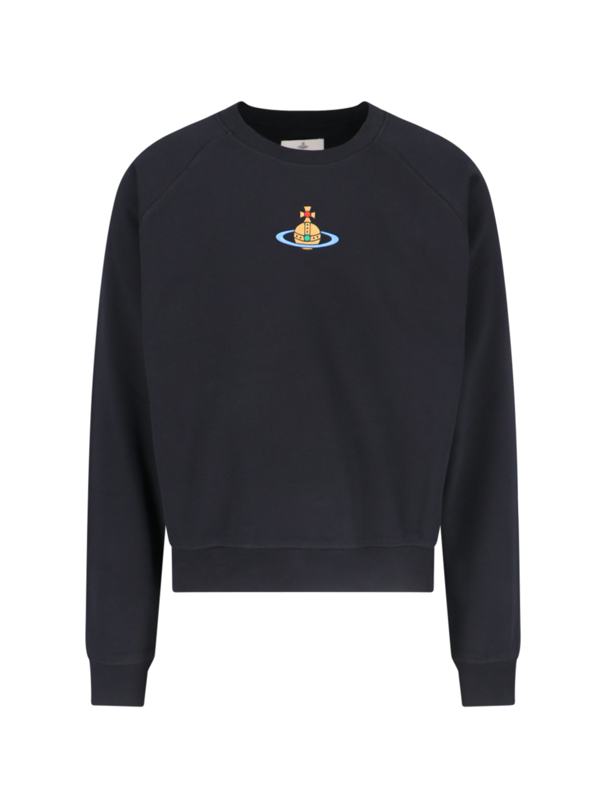 raglan Logo Crew Neck Sweatshirt