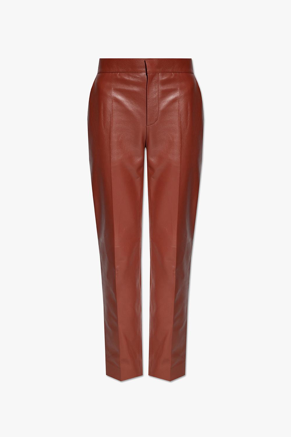 Chloé Leather Trousers