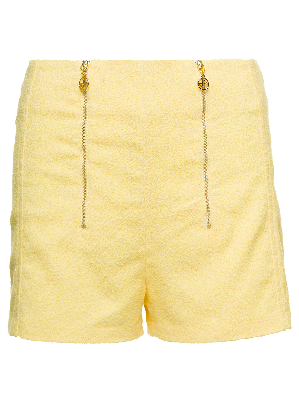 Yellow Bouclã Shorts