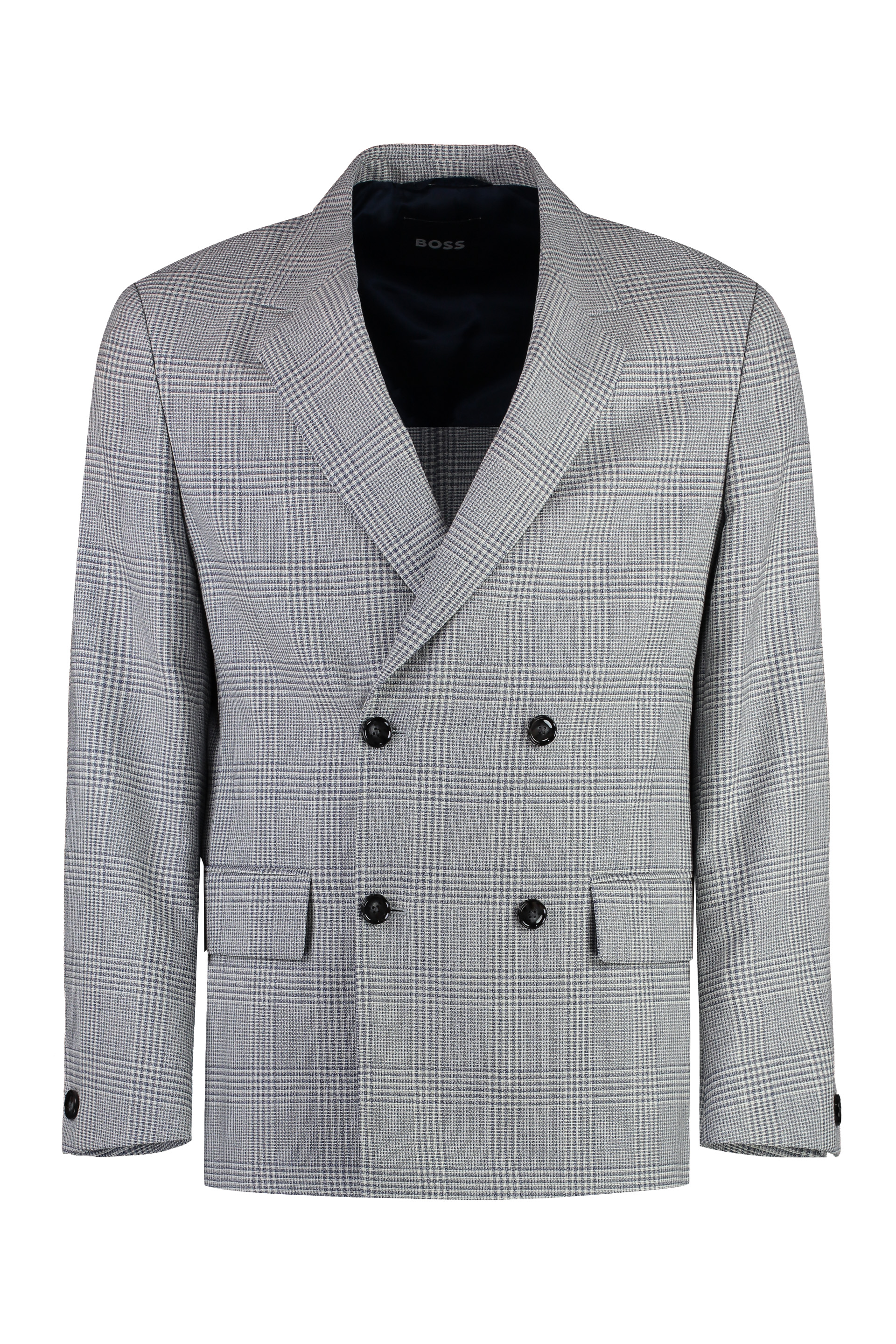 Houndstooth Wool Jacket