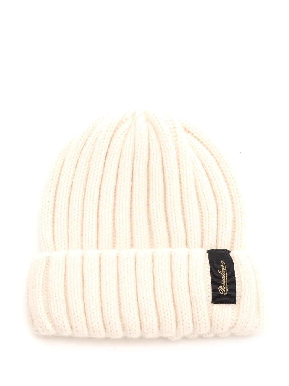 Ribbed Cashmere Beanie