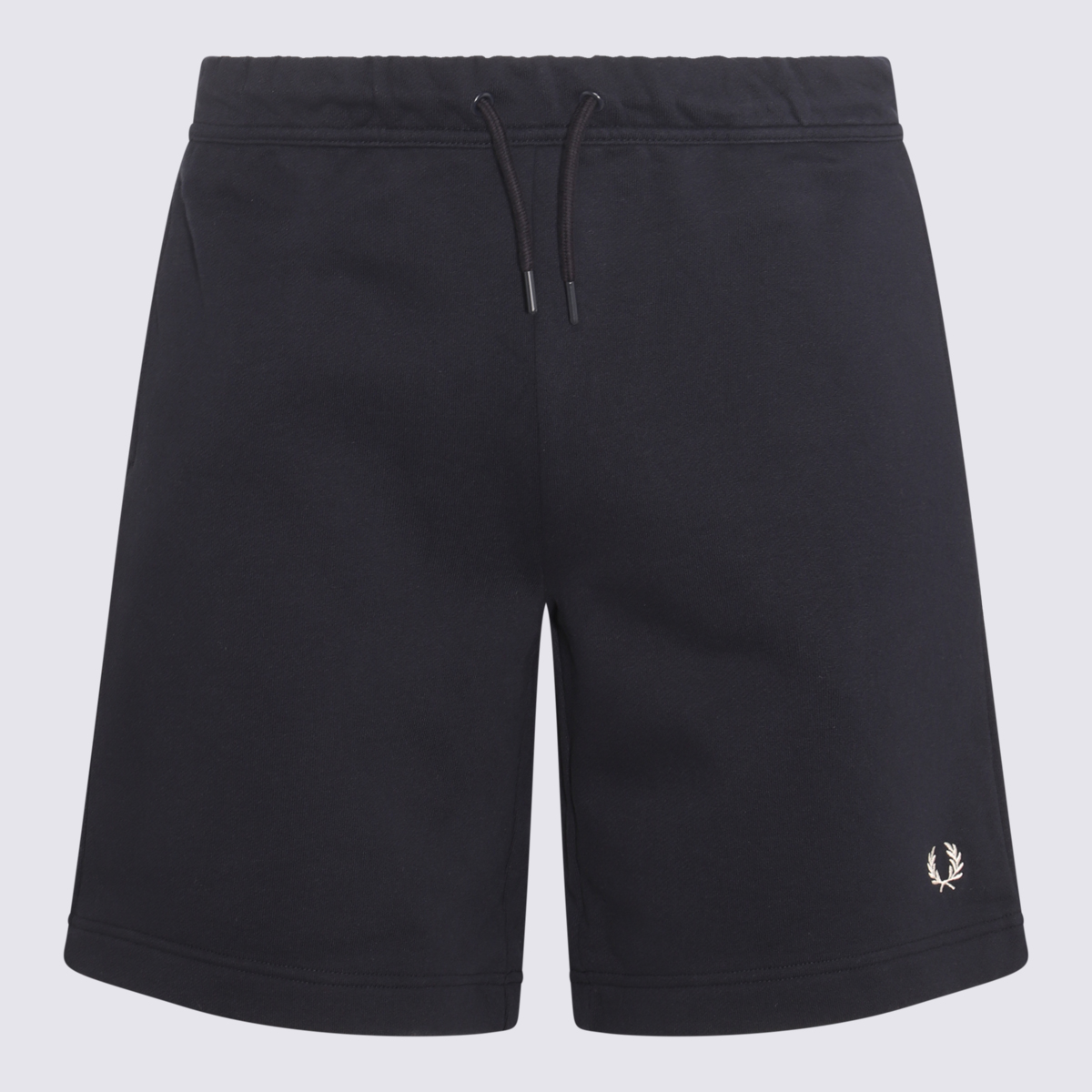 Navy Cotton Shorts