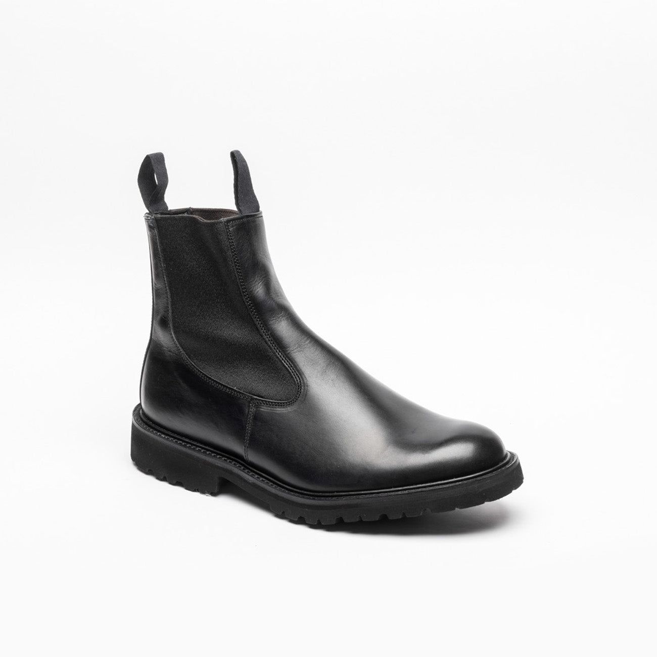 Black Olivvia Calf Chelsea Boots