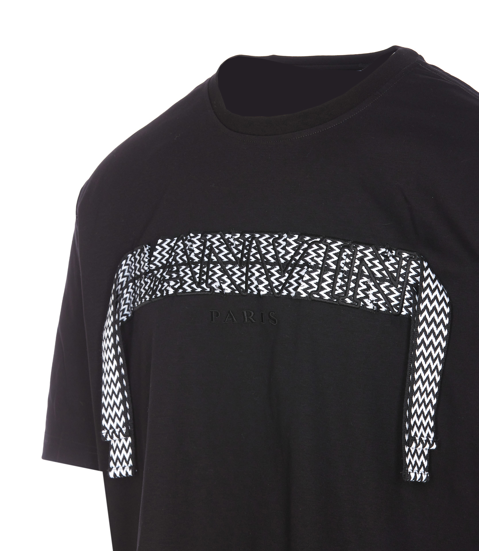 LANVIN LANVIN CURB LACE T-SHIRT 