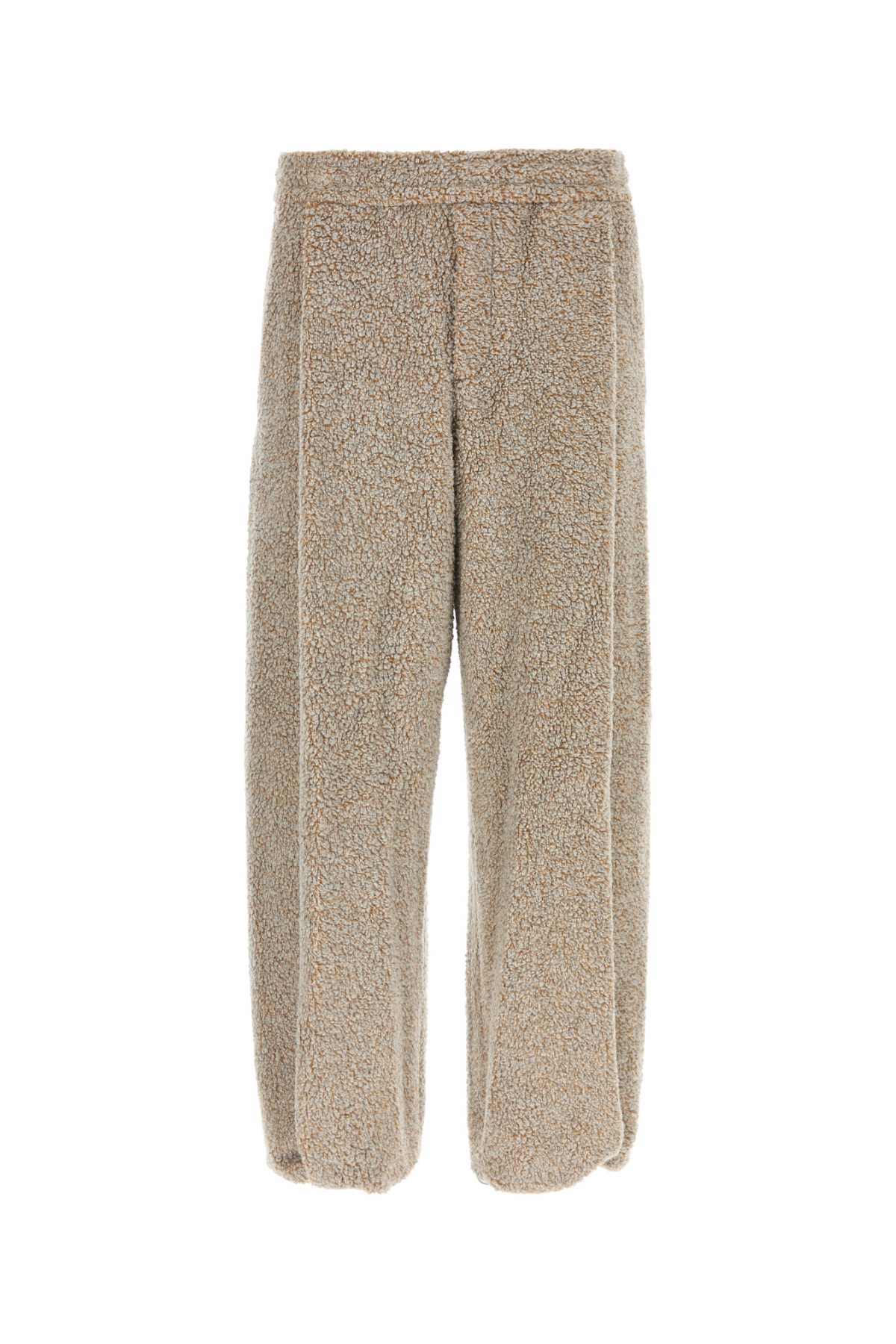 Two-tone Cotton Blend Joggers