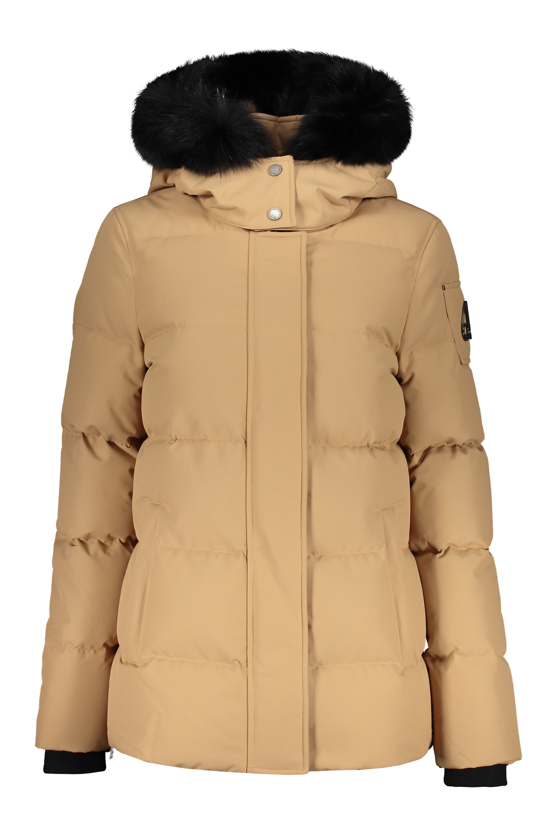 Moose Knuckles Cloud 3q Down Jacket In Beige