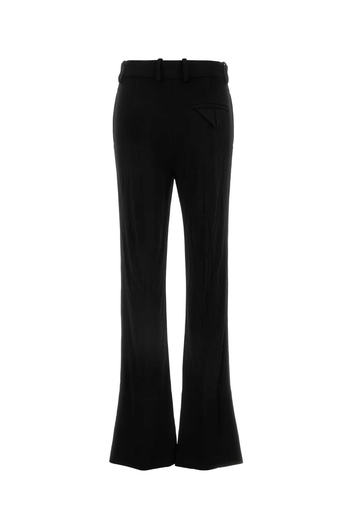 Bottega Veneta Flared Casual Pants In Black