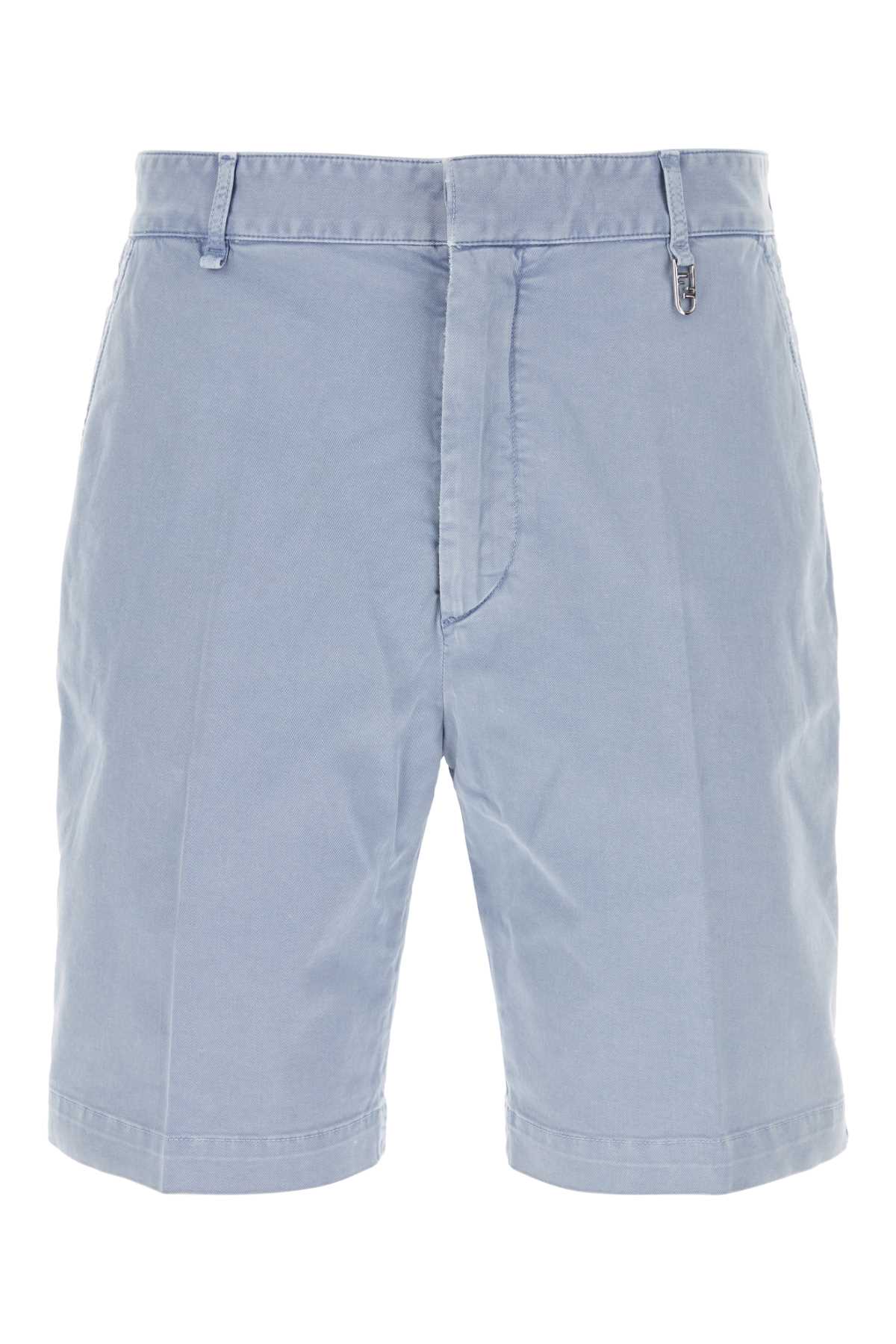 Stretch Cotton Bermuda Shorts