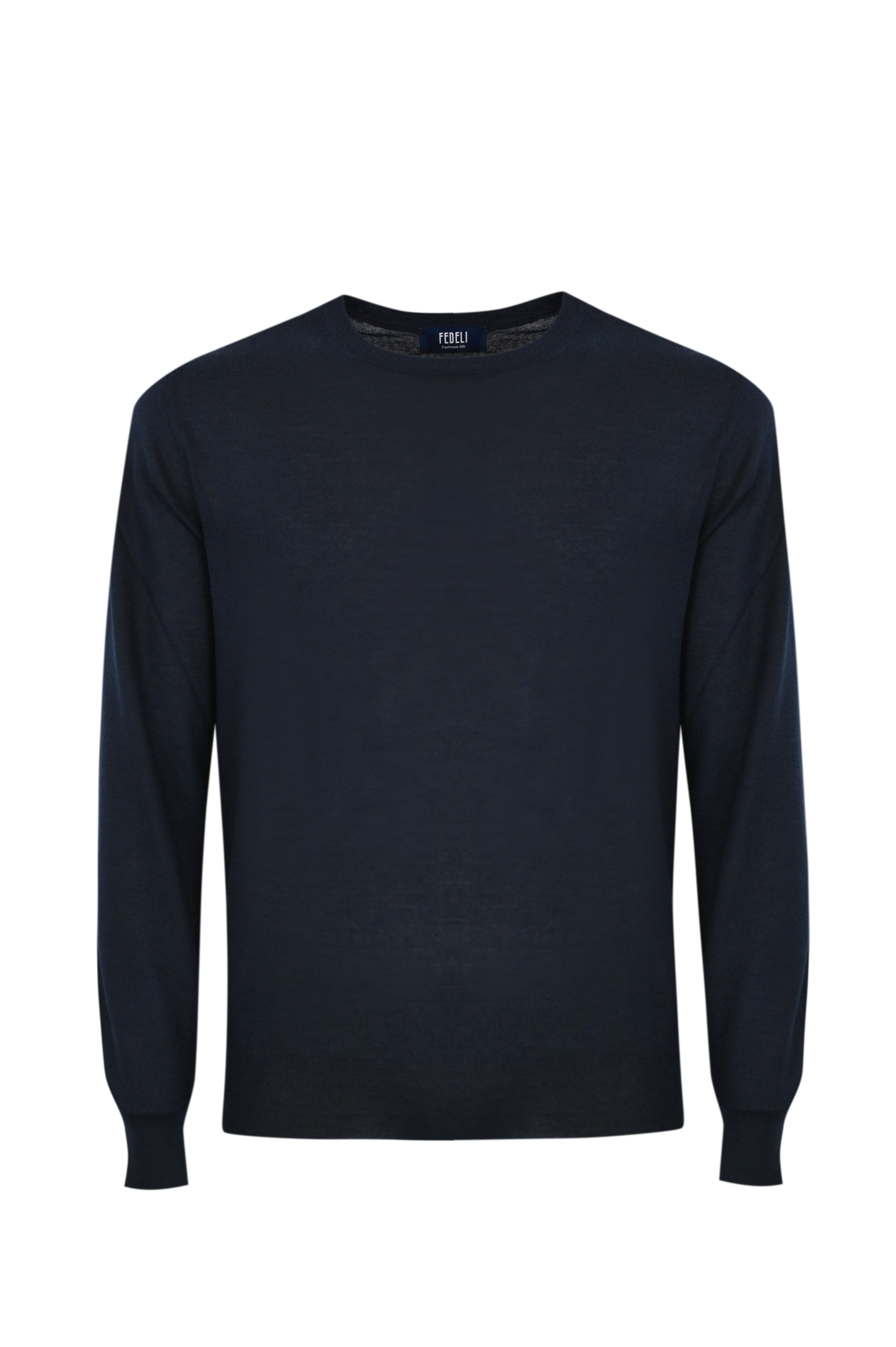 Cashmere And Silk Crew Neck Sweater