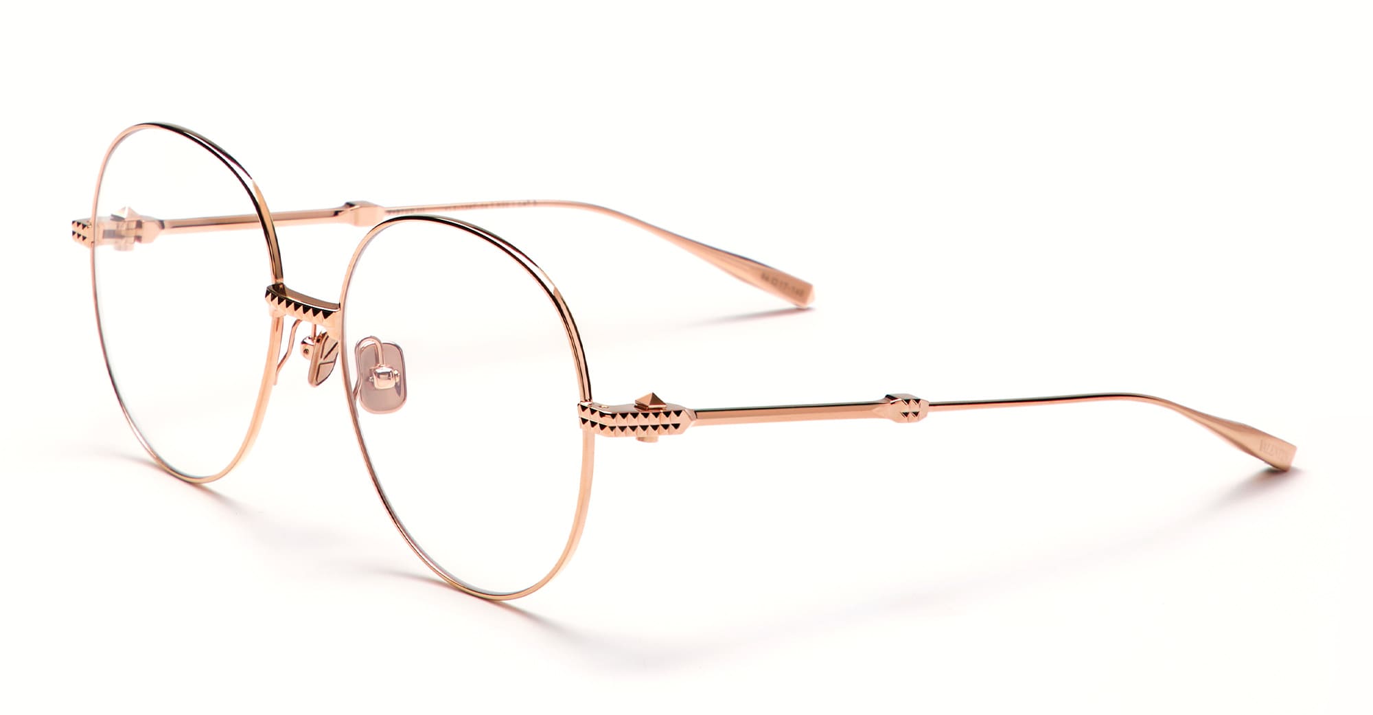 Valentino Garavani Eyeglasses In Gold