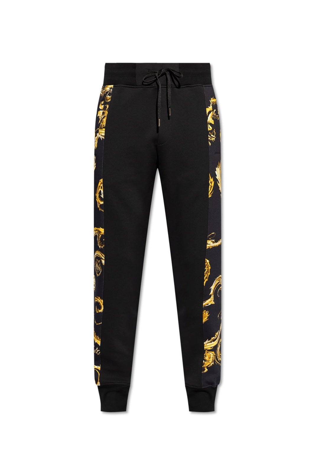 Baroque-printed Drawstring Sweatpants