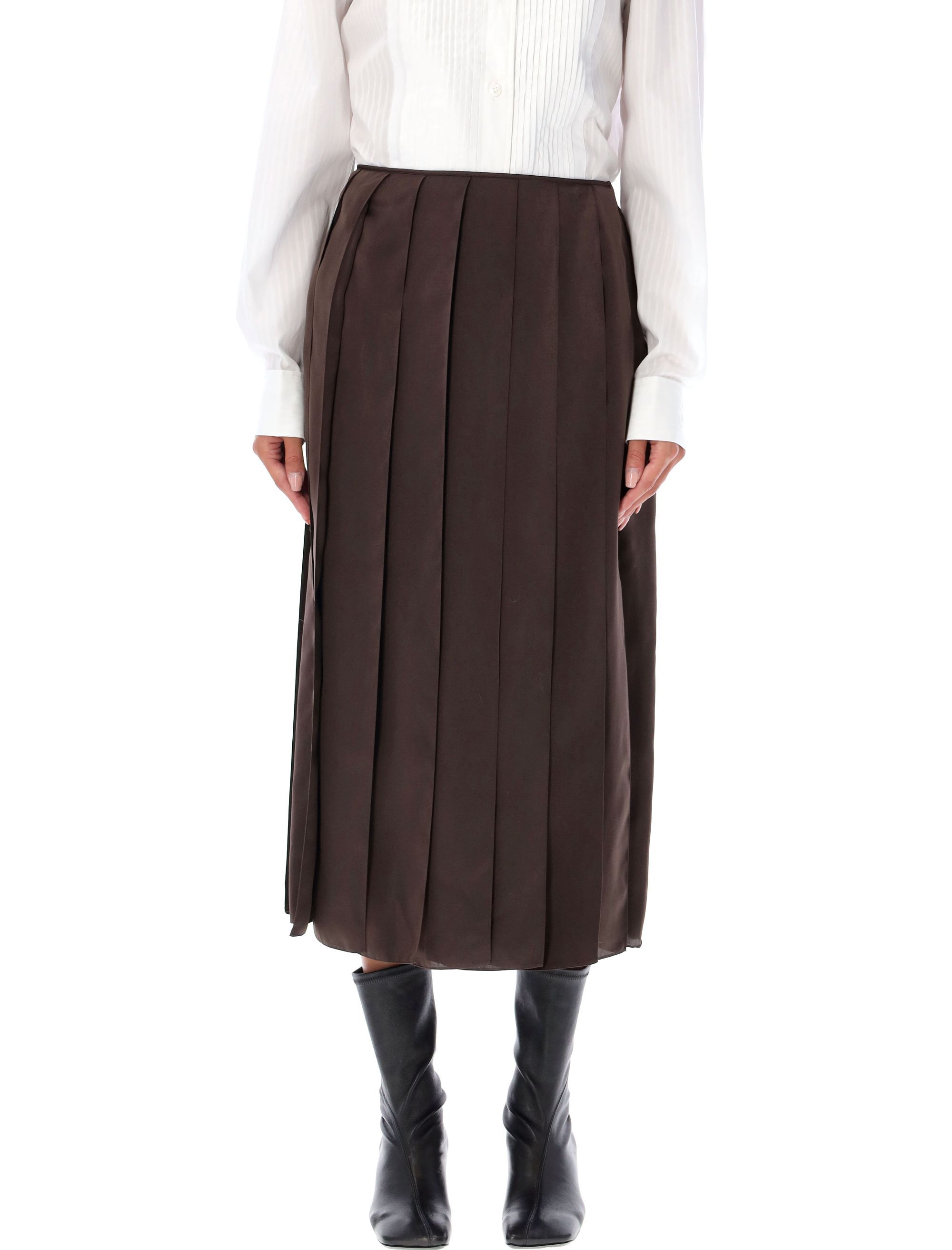 J.W. Anderson J. W. Anderson Ribbon Hem Midi Skirt