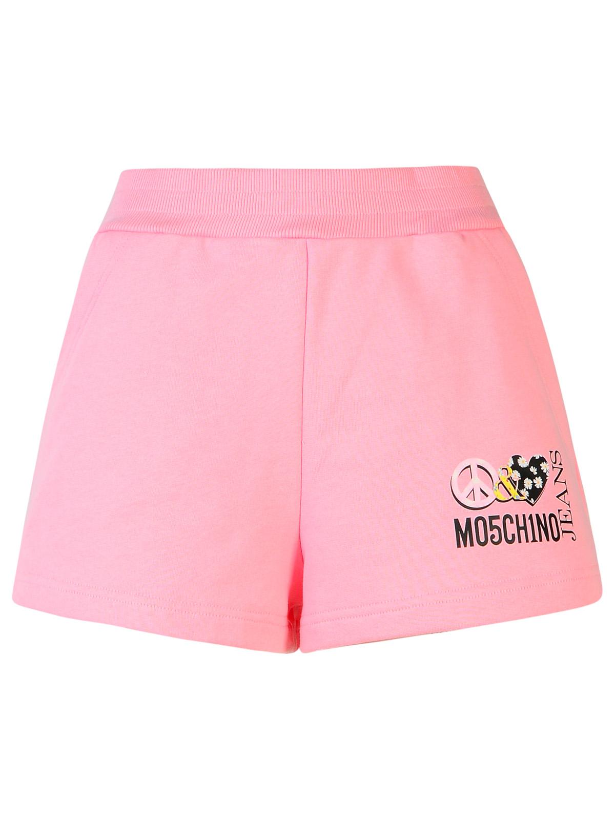 Pink Cotton Shorts