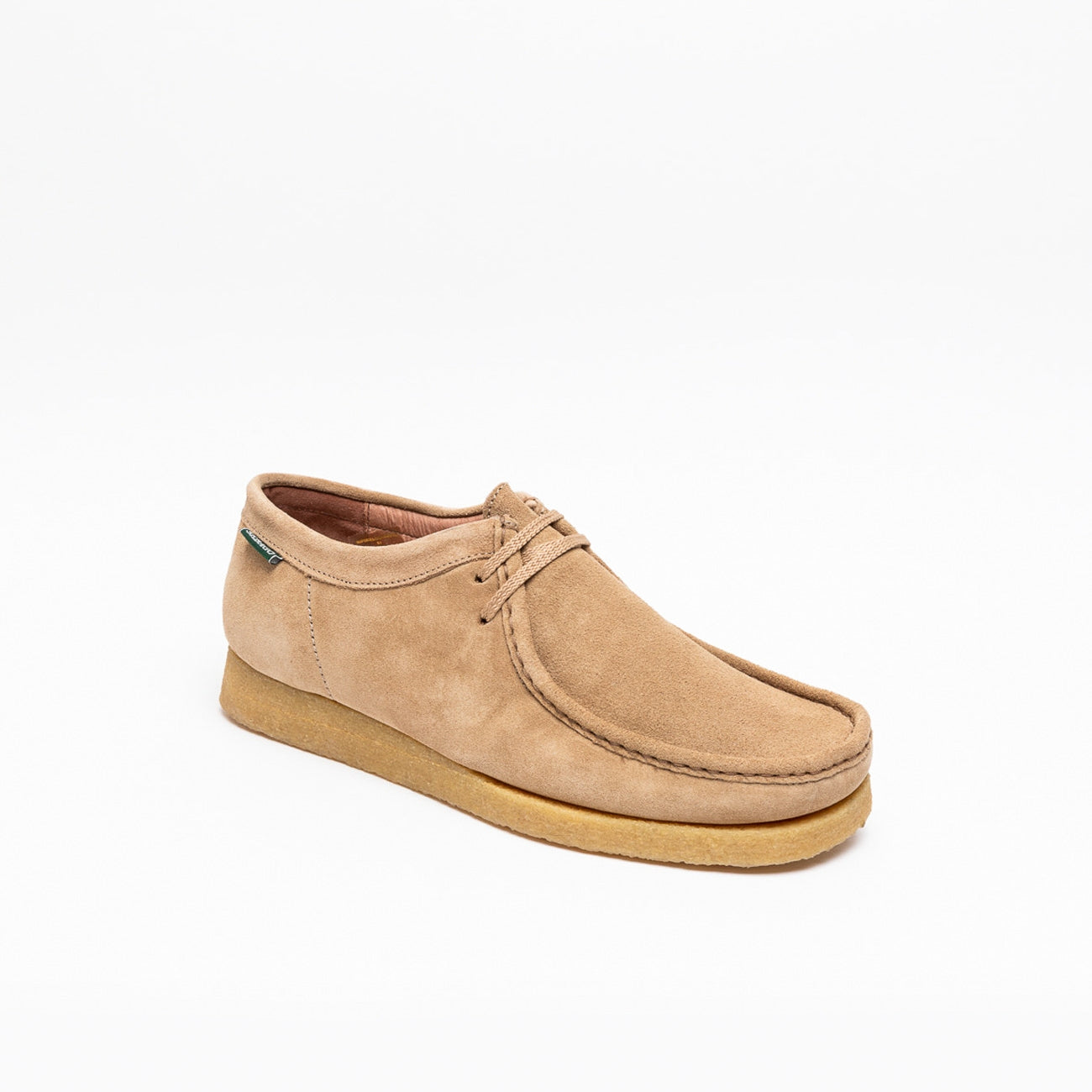 Koala Low Beige Camel Suede Derby Shoe