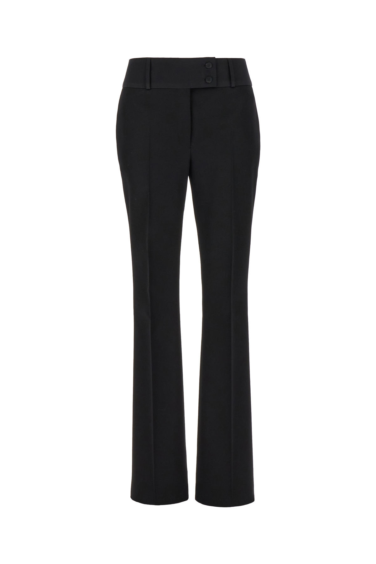 Black Wool Pant