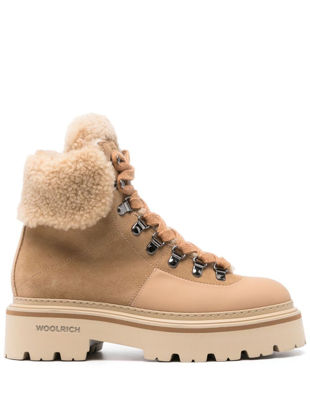 Sheepskin High Logger Gum Suede