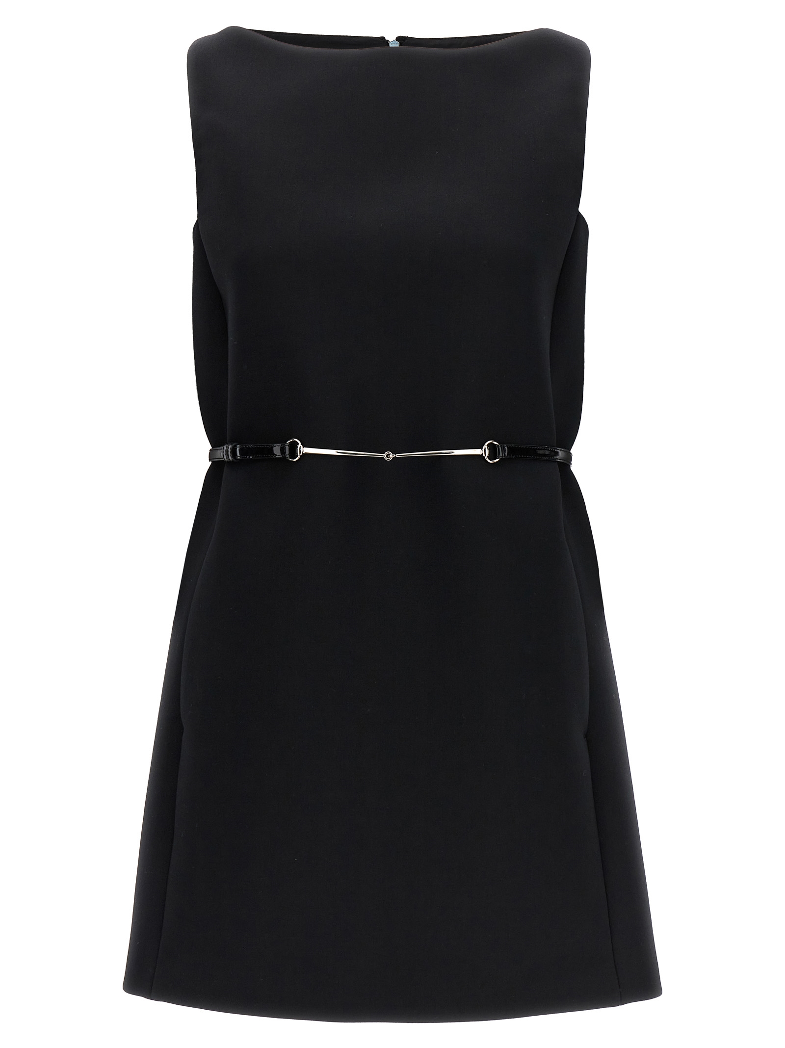 Horsebit Belt Dress