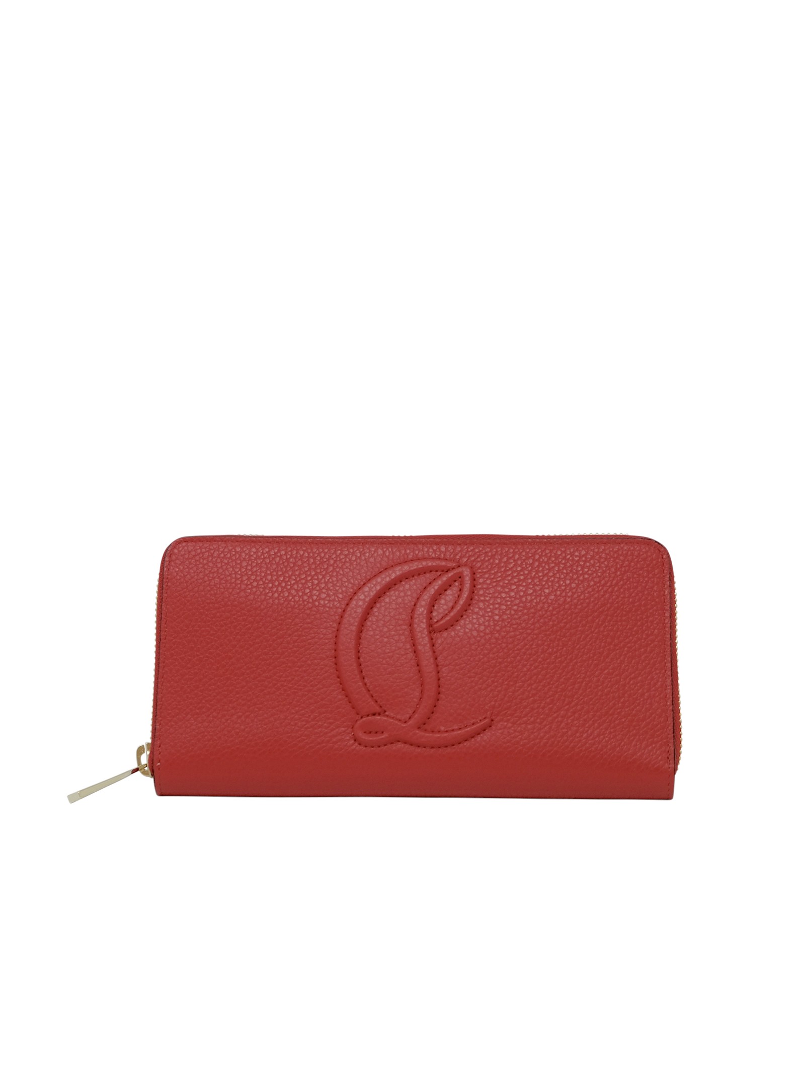 By My Side Red Calf Leather Wallet