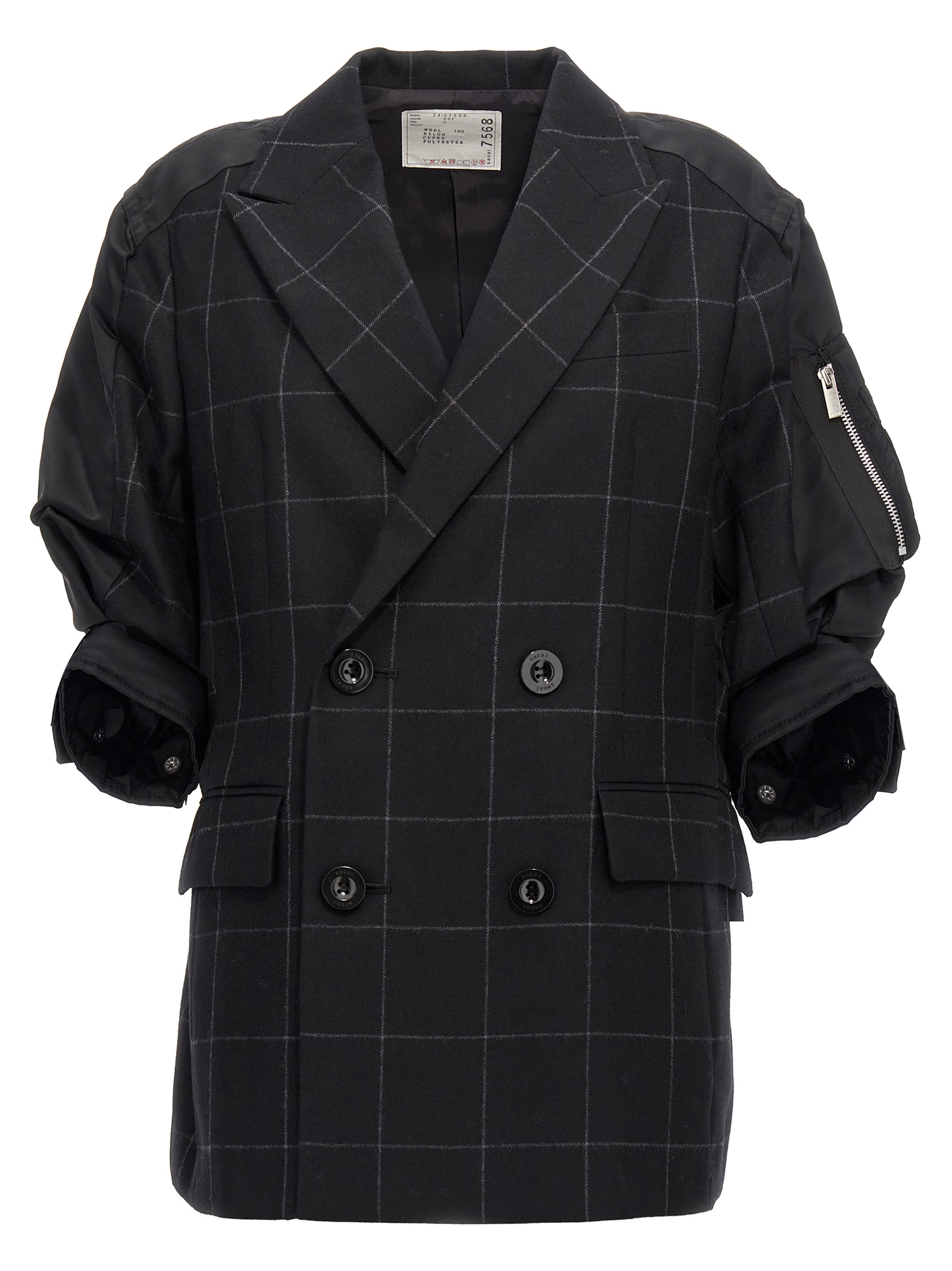 windowpane Blazer