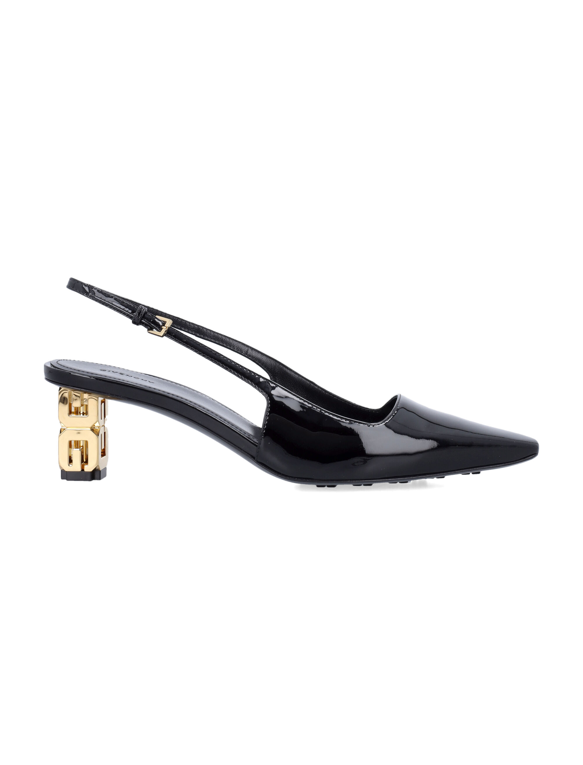 Cube Sling Back Pumps