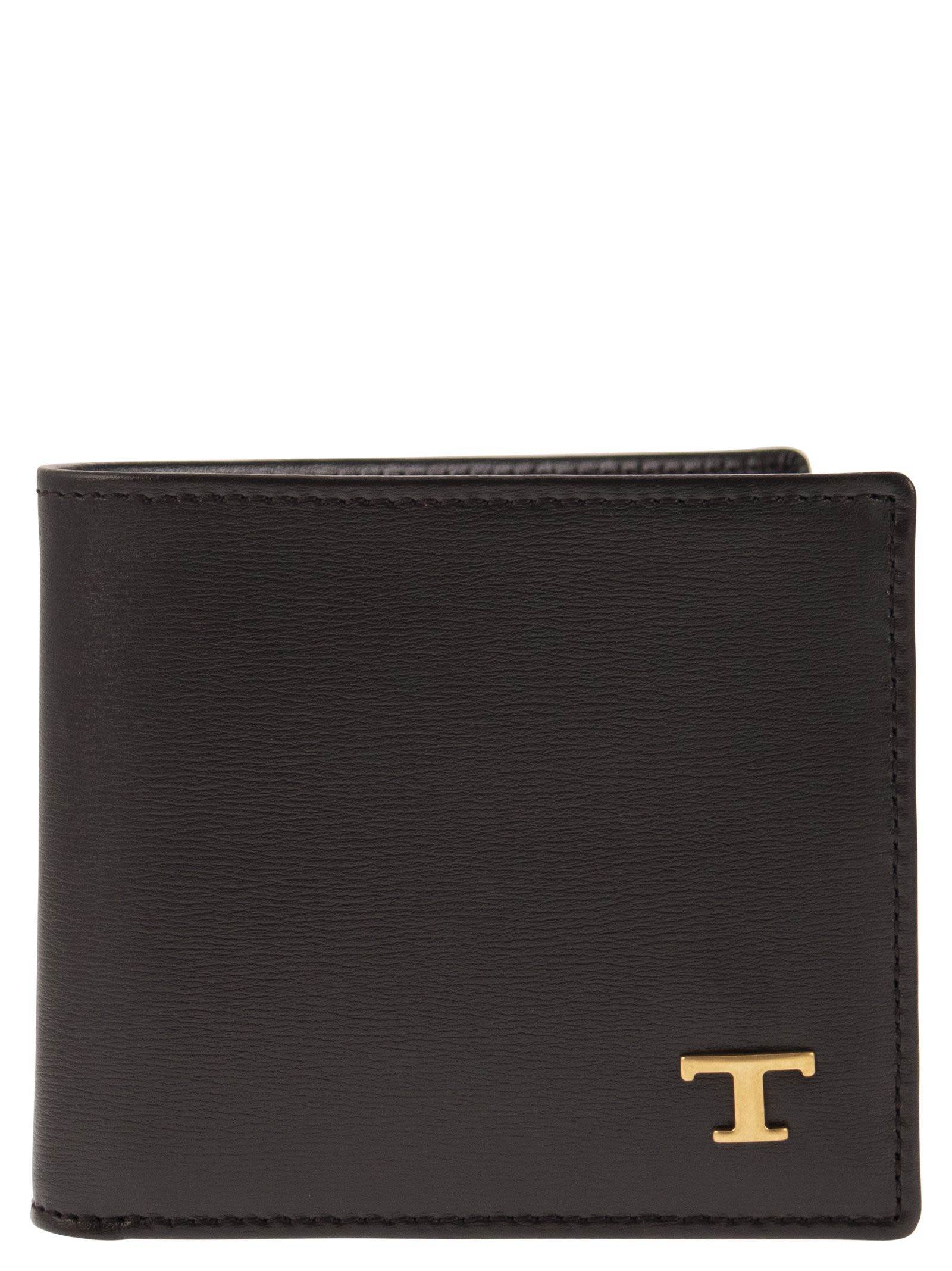 Leather Wallet With Logo