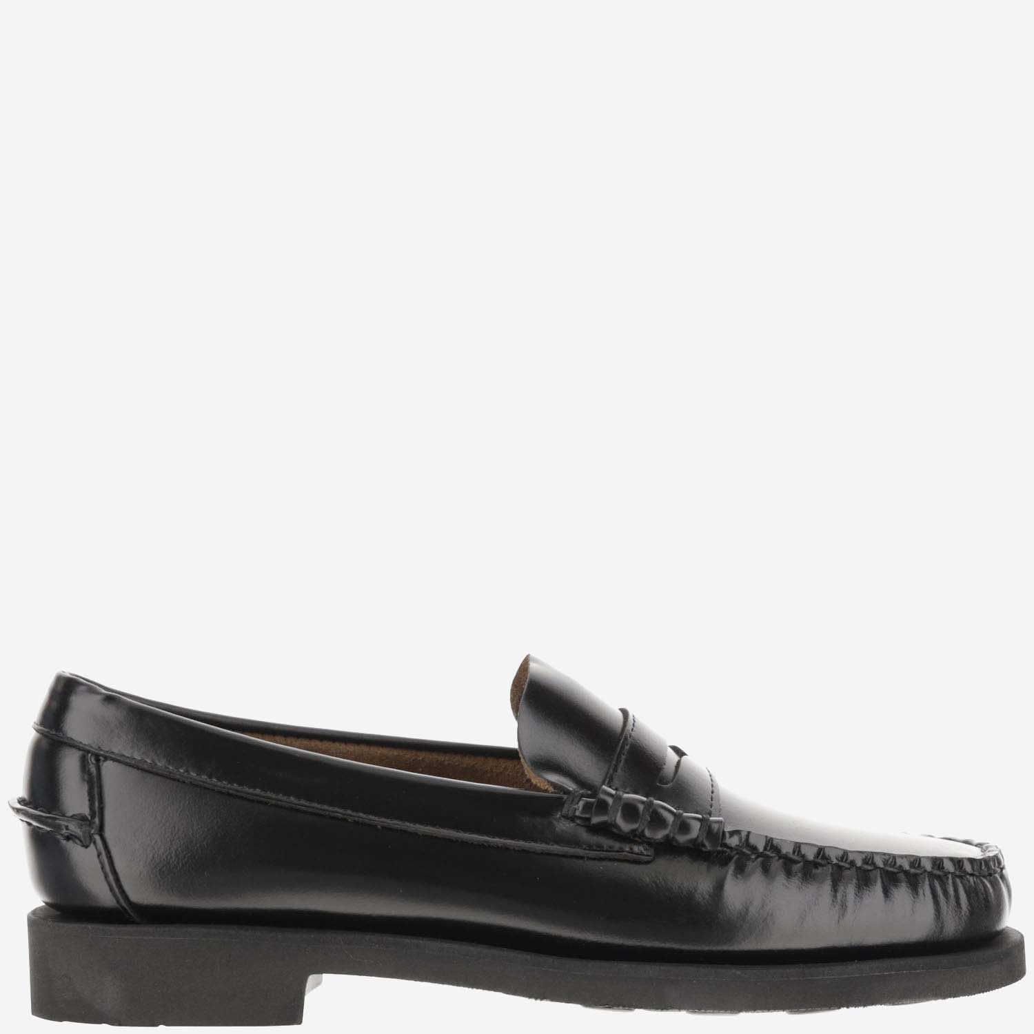 Dan Po Leather Loafers