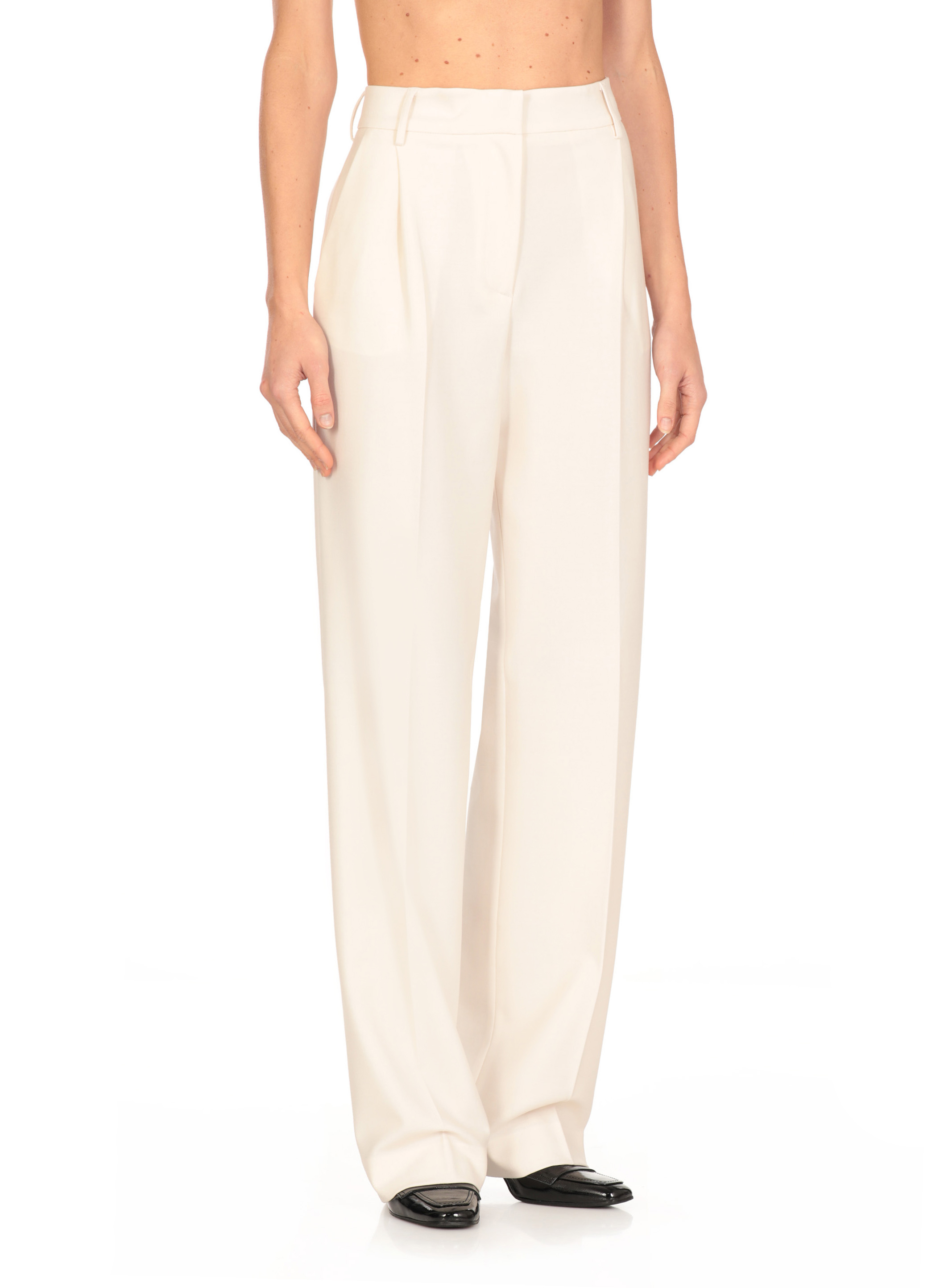 Shop Antonelli Stanley Pants In Ivory