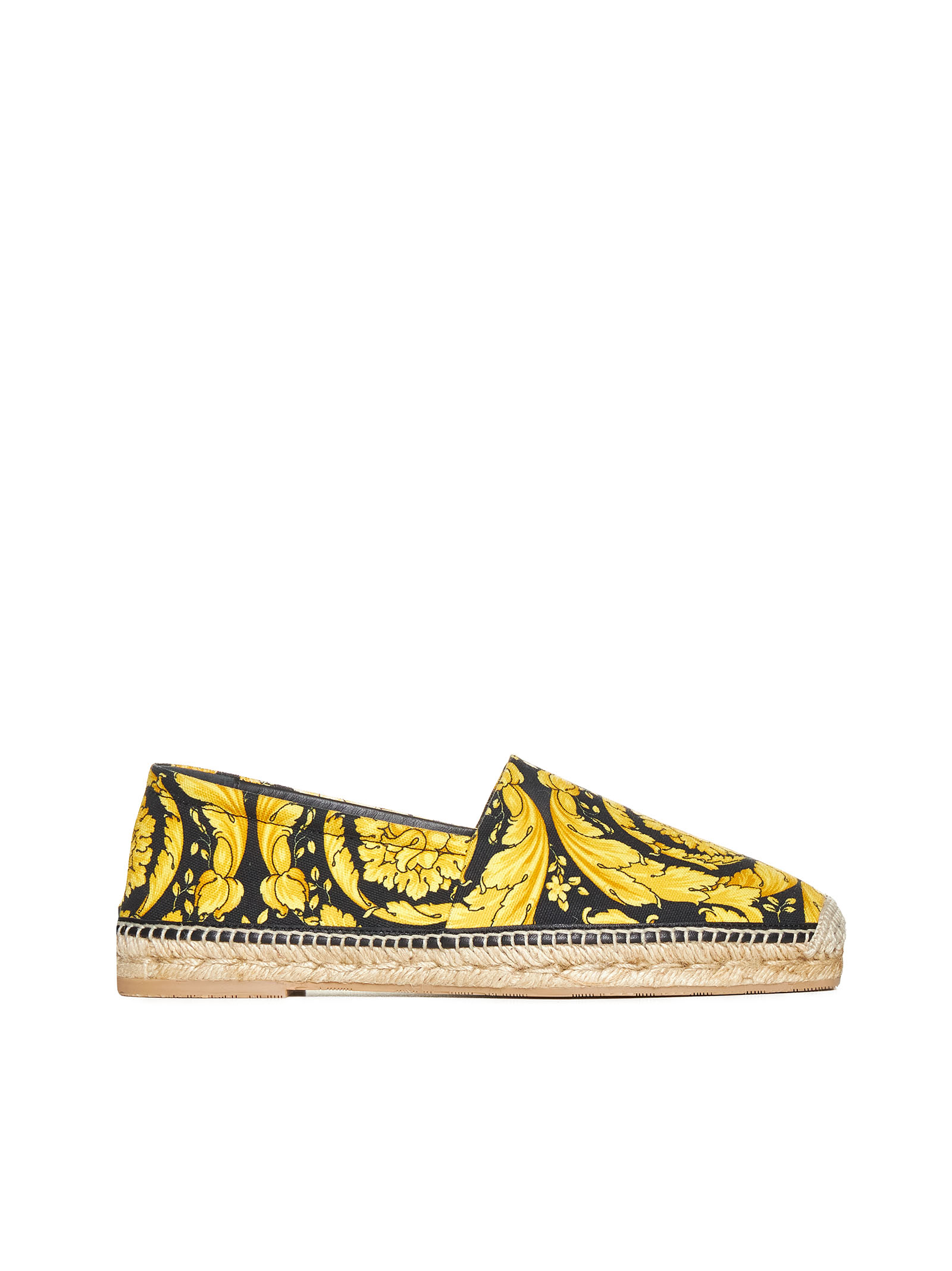 Espadrilles With Baroque Print