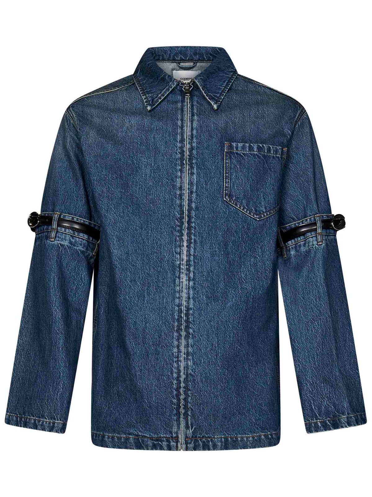 Hybrid Washed Denim Overshirt