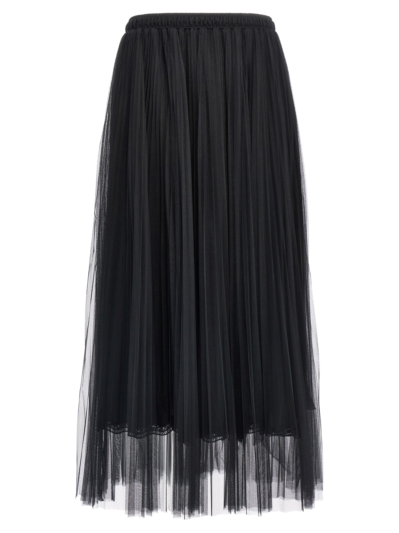 Pleated Tulle Skirt