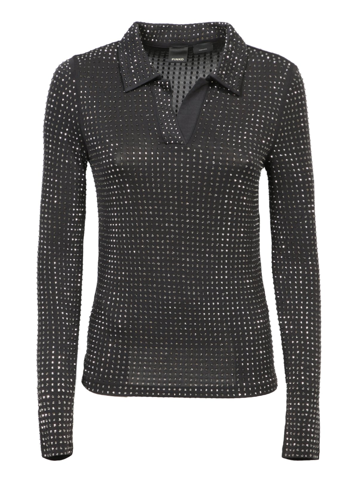 Kooser Stud-embellished Polo Top