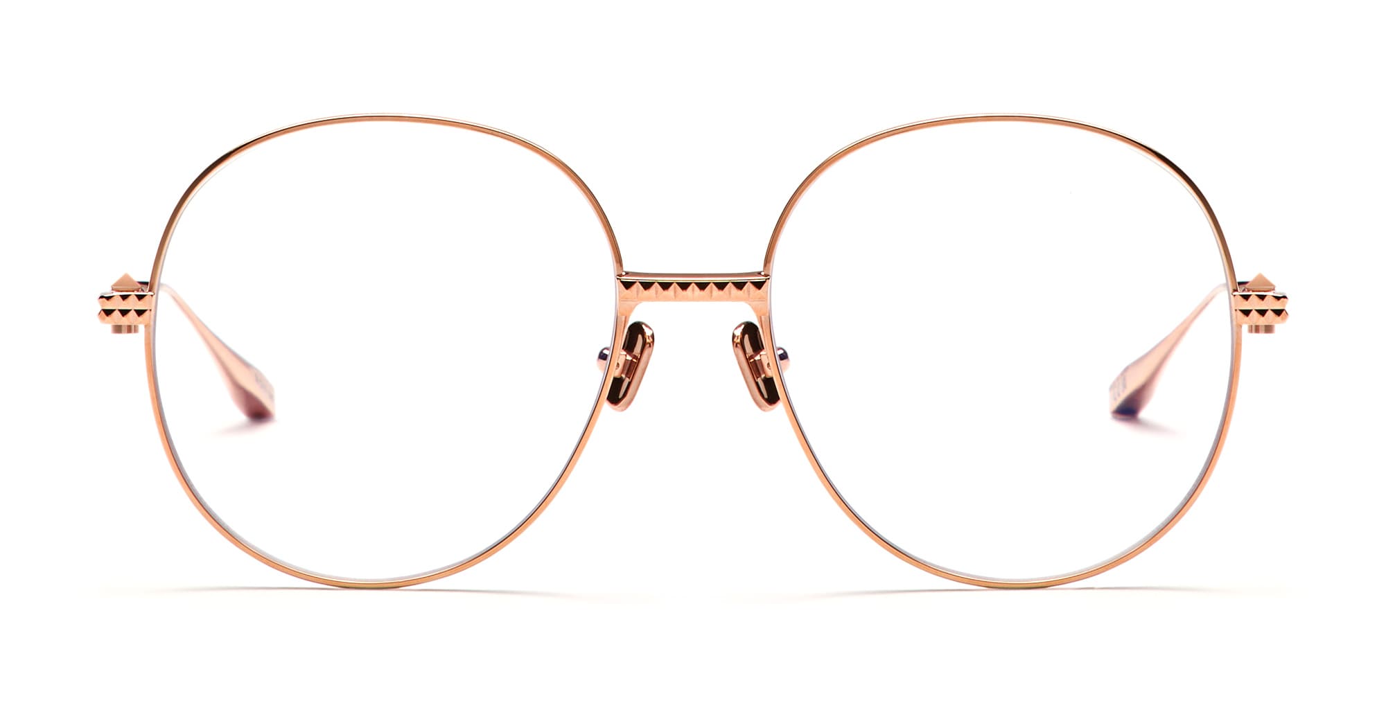 Valentino Garavani Eyeglasses In Gold