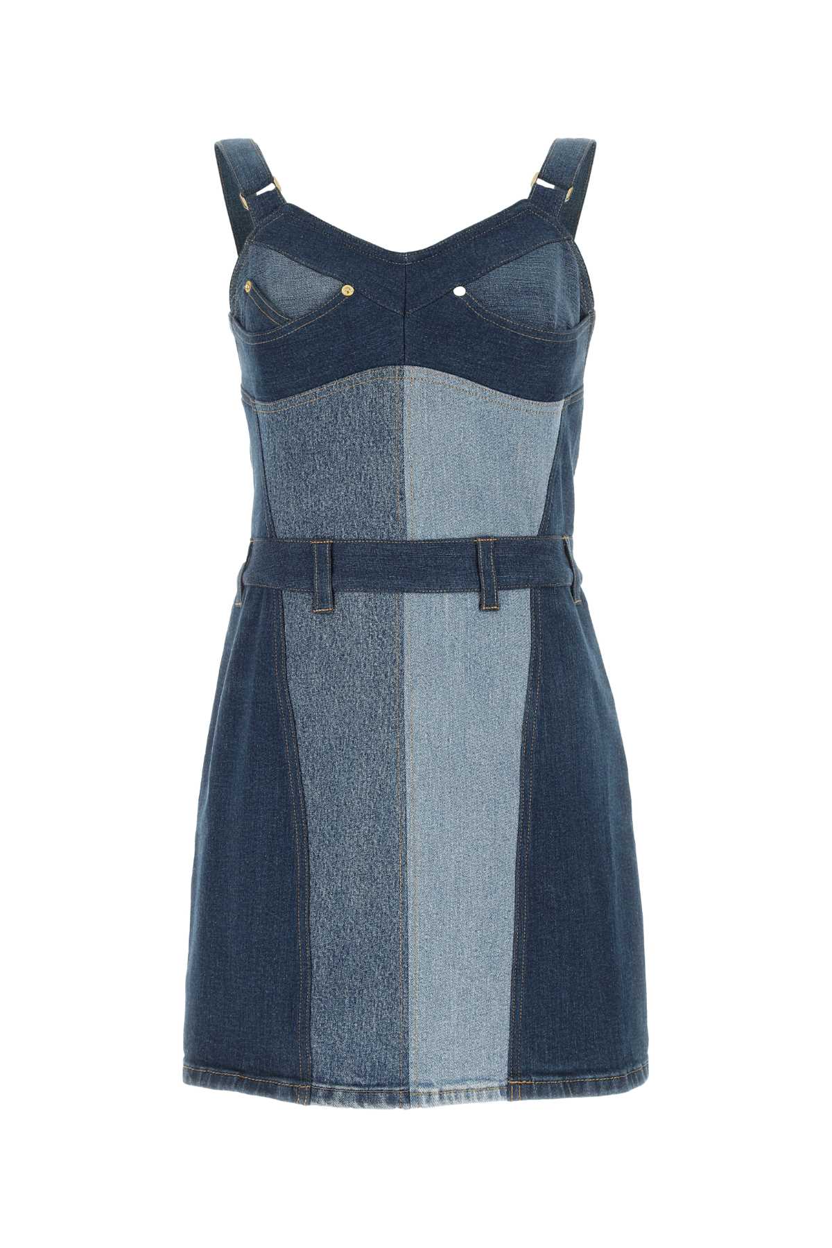 Denim Dungarees Dress