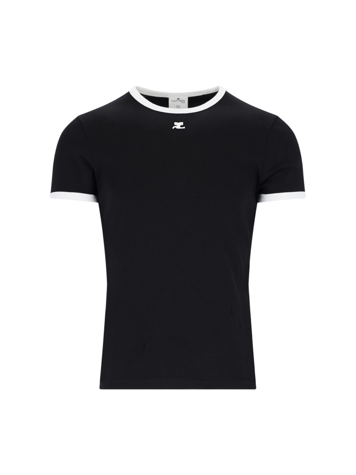 Courrèges contrast T-shirt