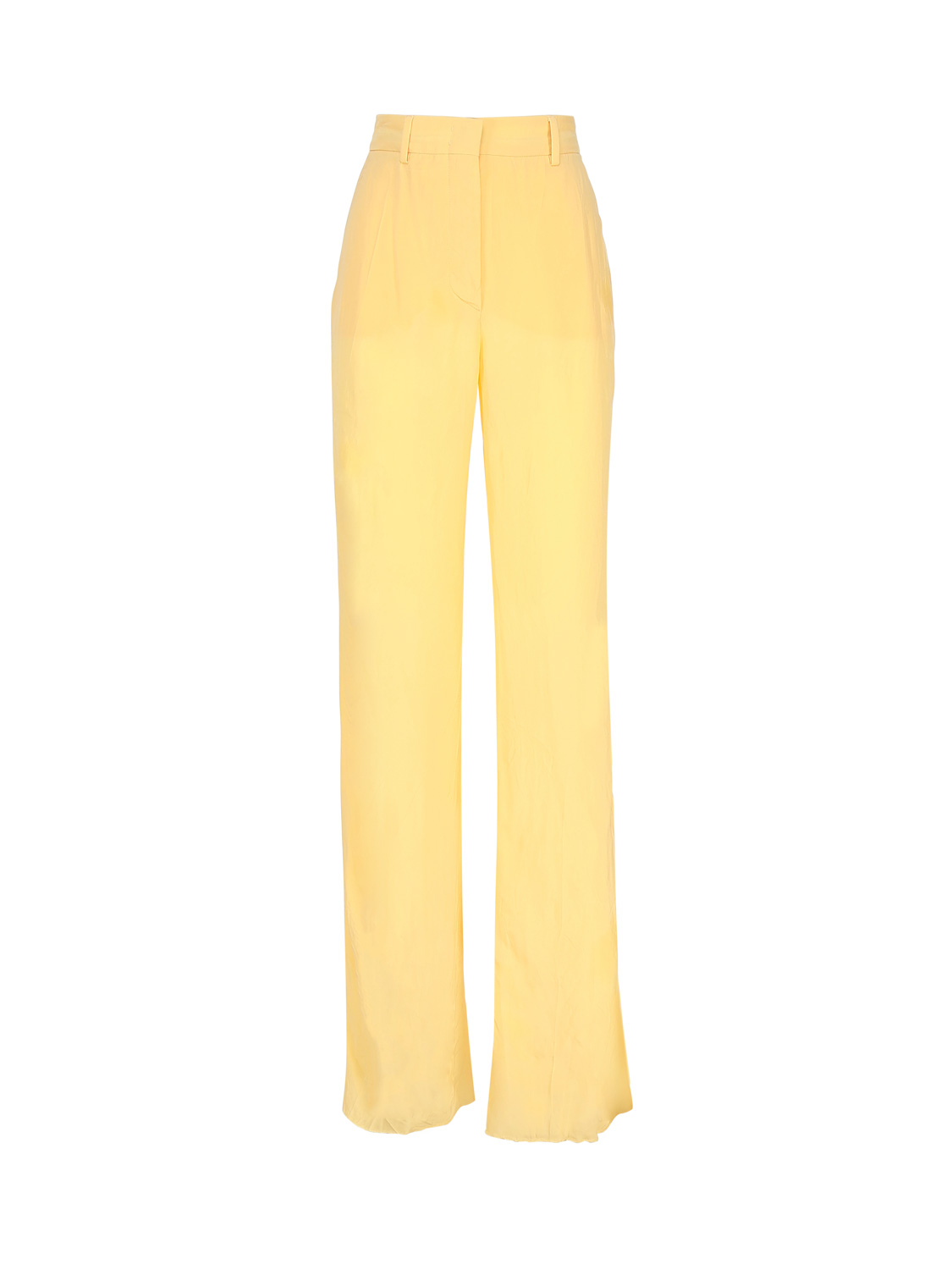 Flared Trousers In Viscose